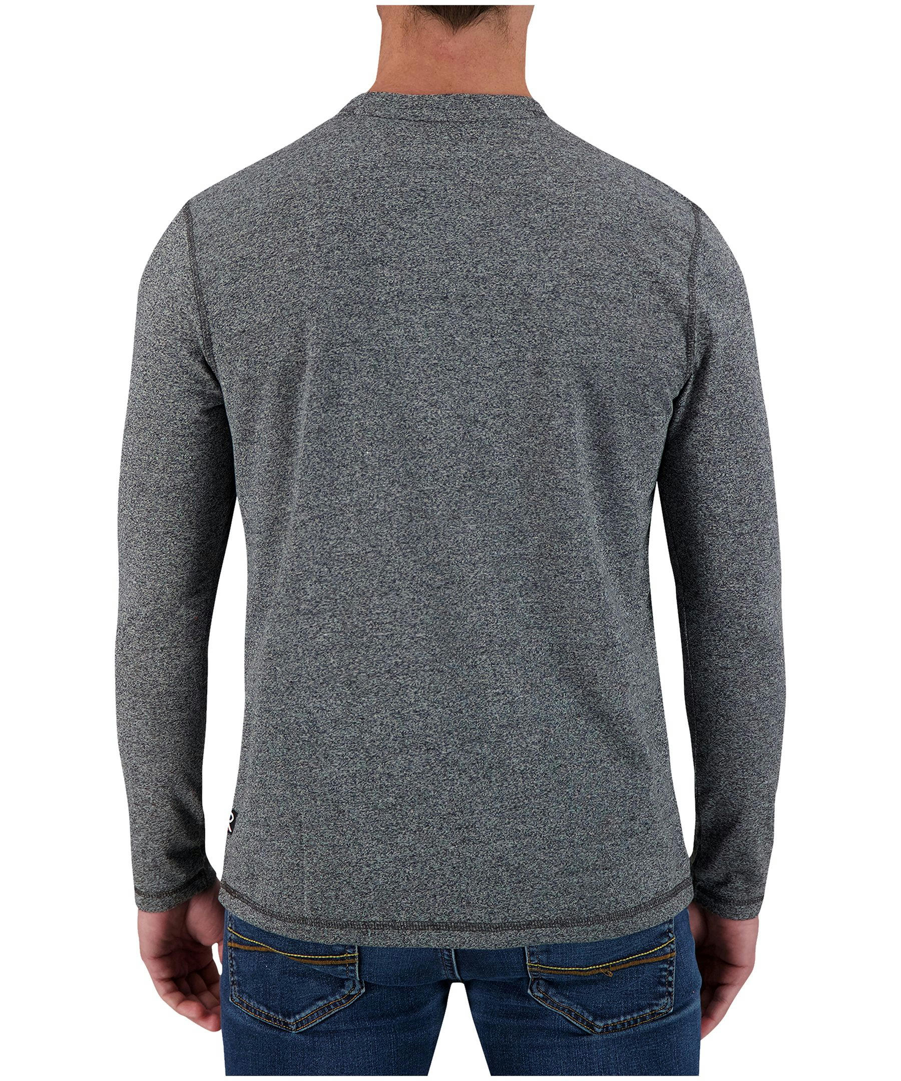 Report Men's Mathew Long Sleeve Flatlock Knit Crewneck T Shirt