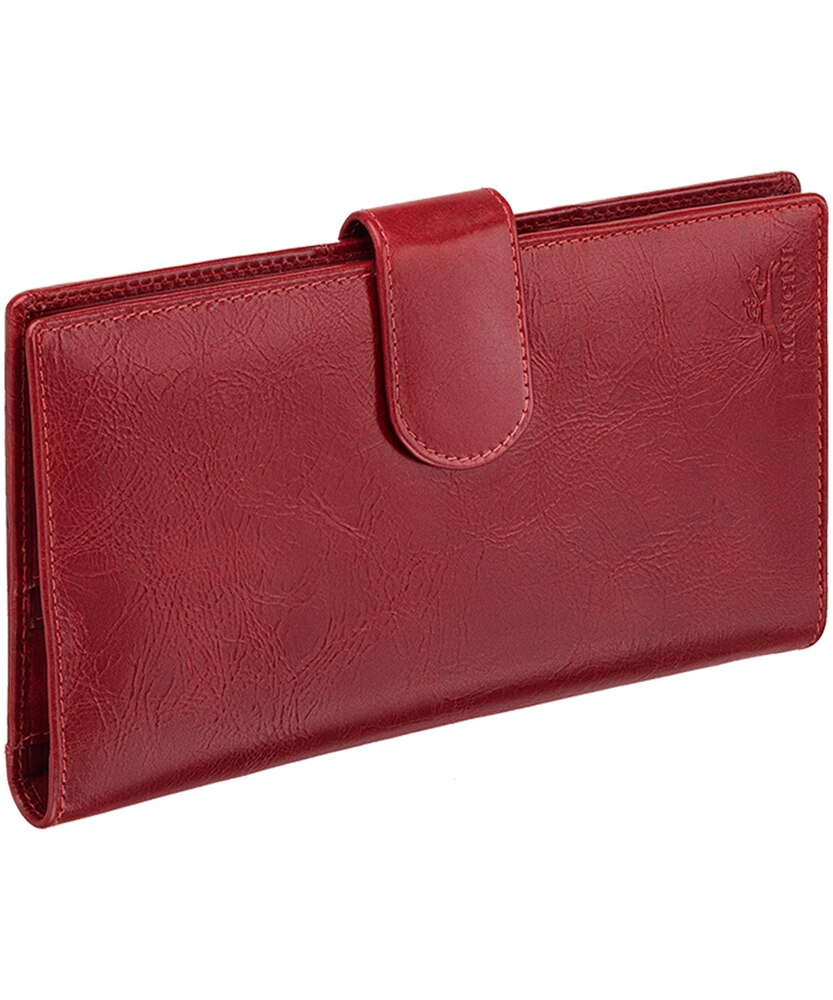 Mancini Leather Goods Unisex Casablanca RFID Secure Passport and Travel Organizer Brown