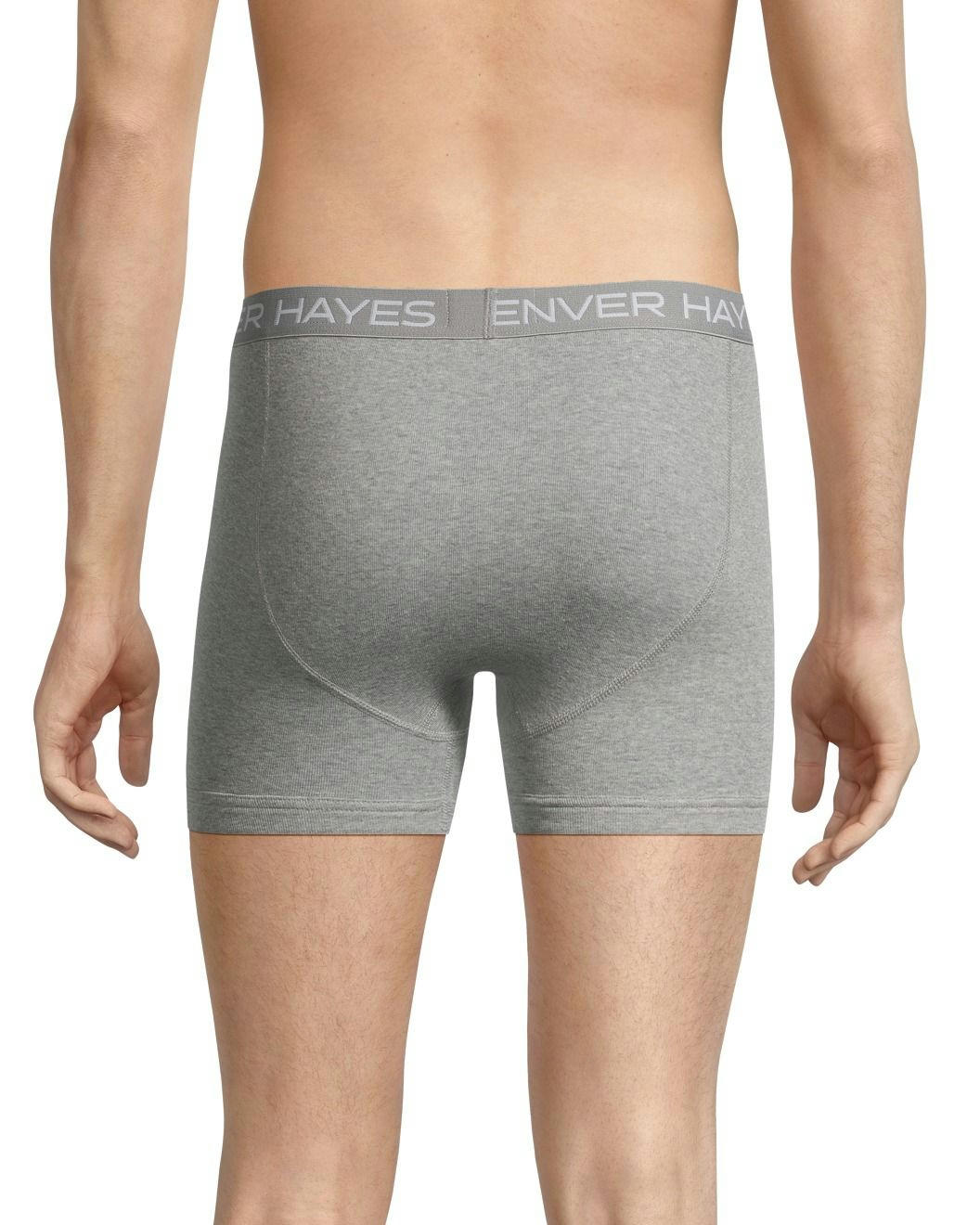 Denver Hayes Men's 3 Pack Solid Boxer Briefs