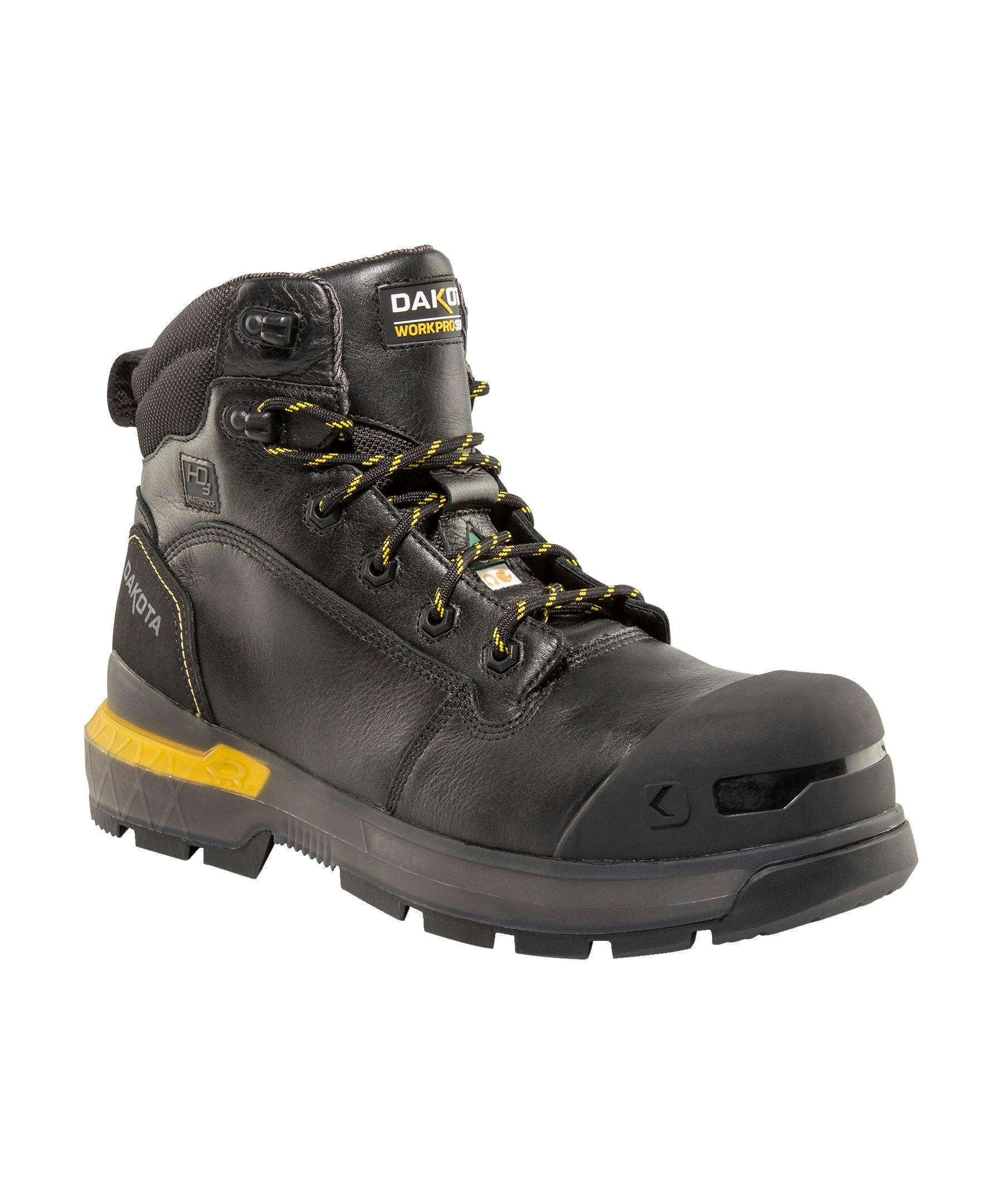 Dakota Men's 6300 6 inch Composite Toe Composite Plate Waterproof Work Boot