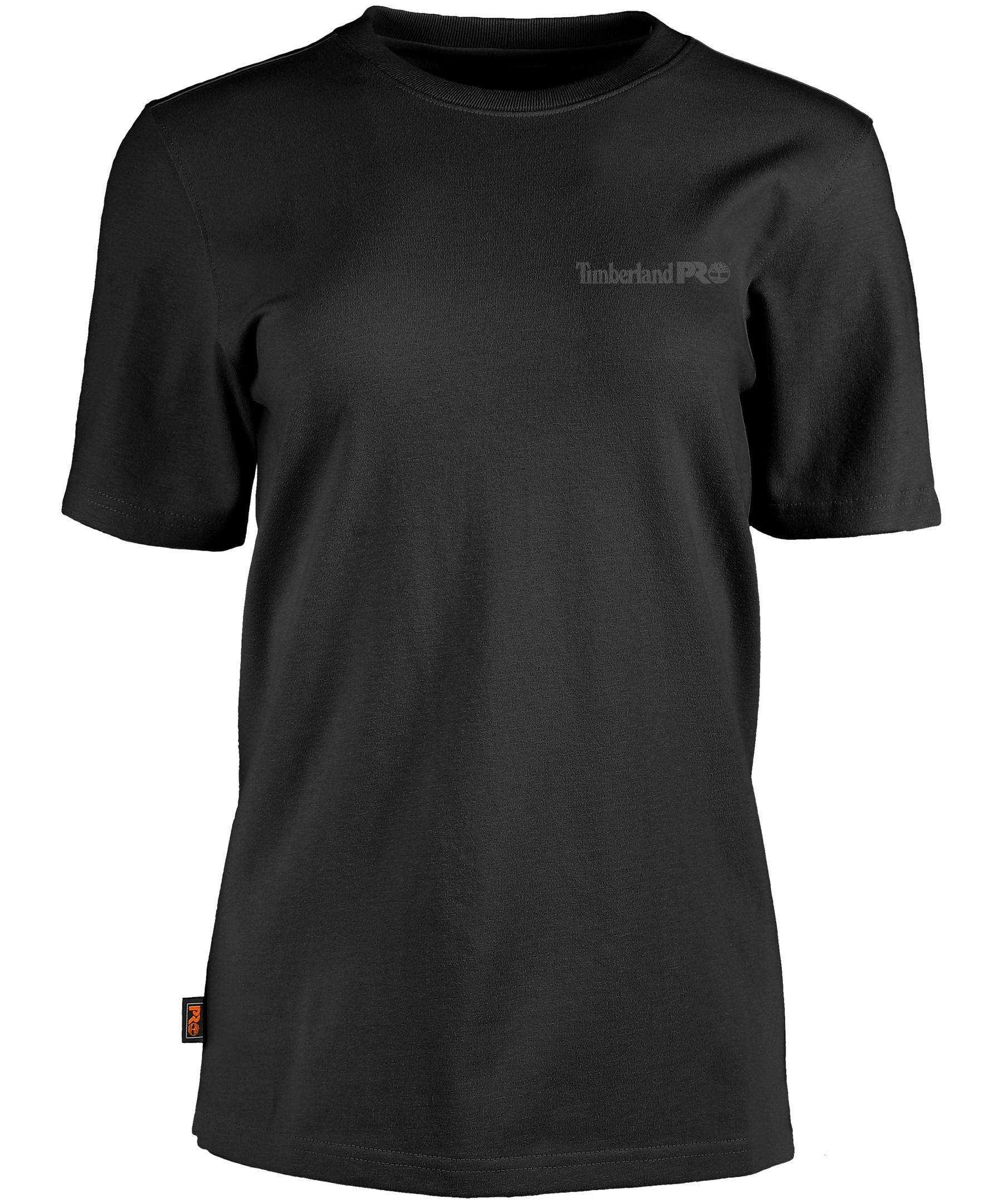 Timberland Pro Women's Reflective Logo Short Sleeve Original Fit Cotton Shirt