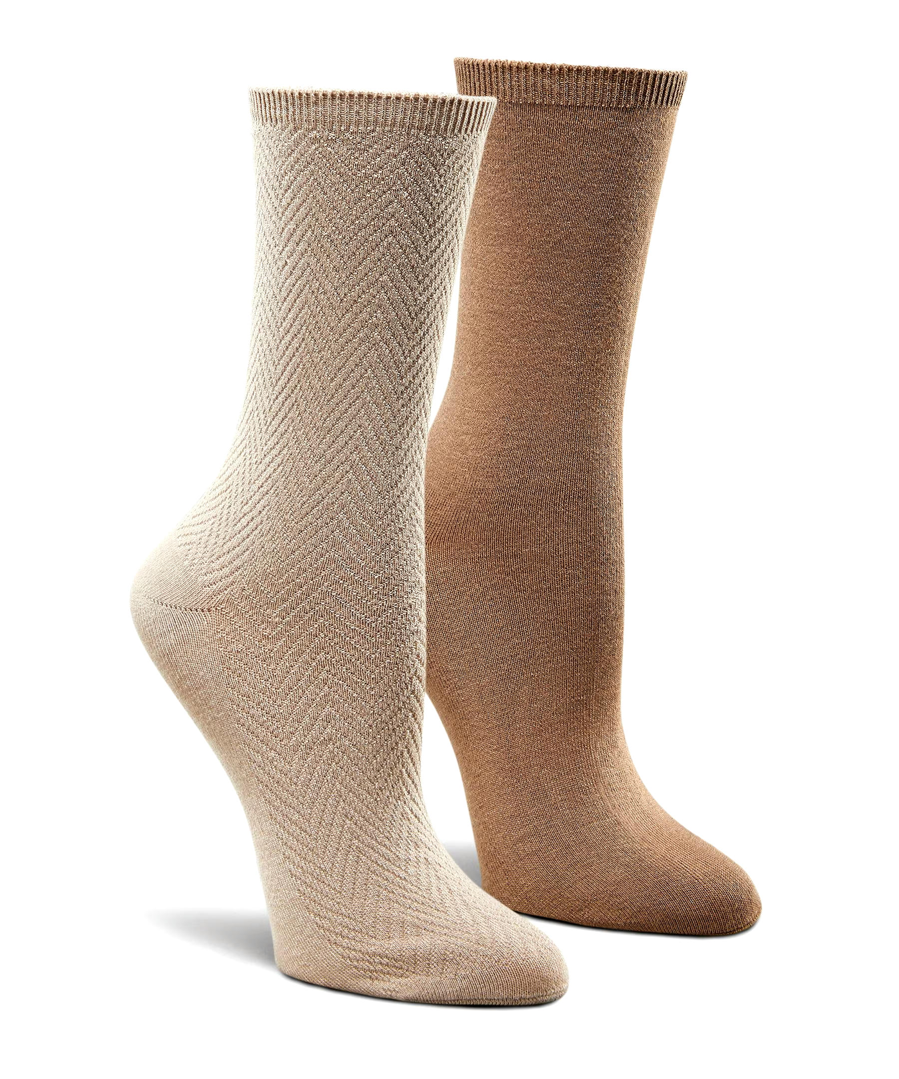 Denver Hayes Women's 2 Pack Bamboo Crew Socks