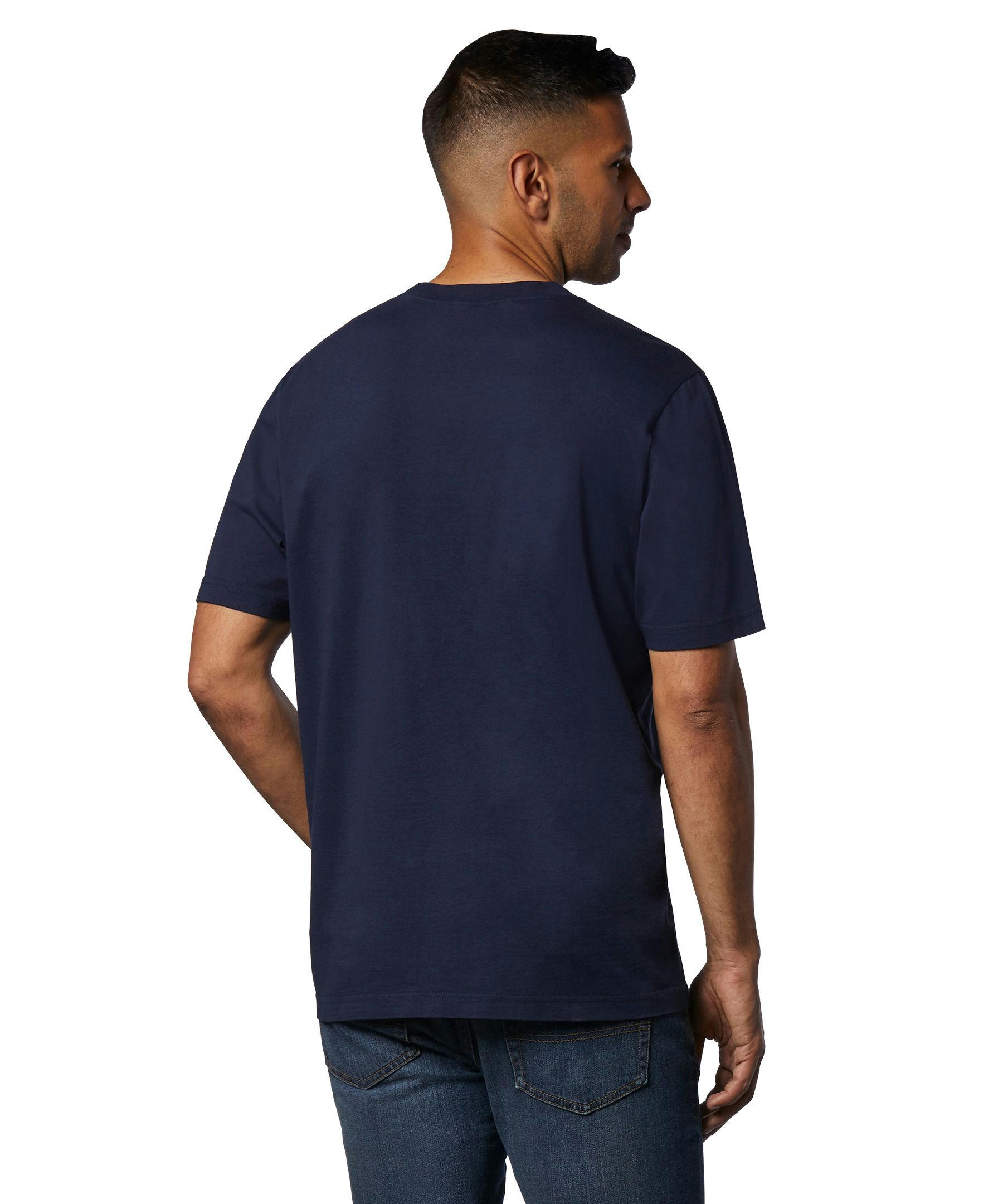 Denver Hayes Men's 50 Wash Classic Fit Crew Neck T Shirt