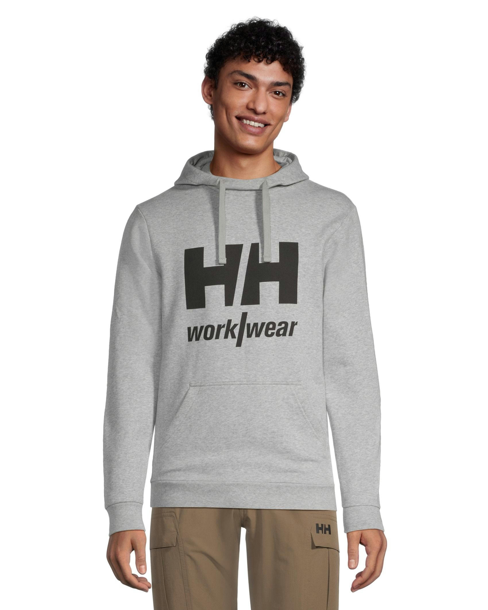 Helly Hansen Workwear Men's Sleeve Logo Hooded Sweatshirt