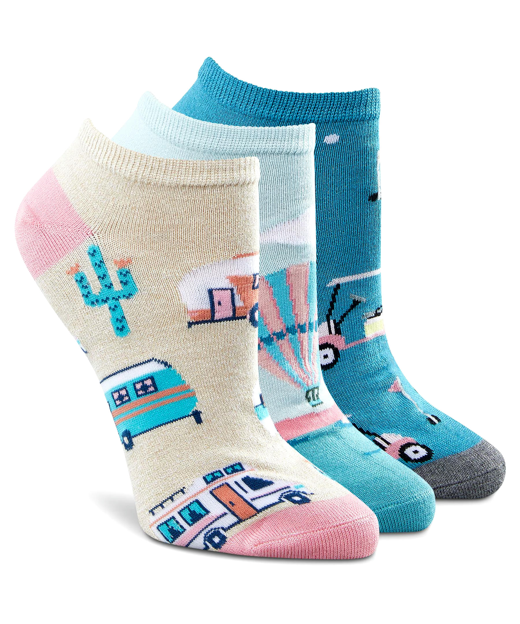 Denver Hayes Women's Low Cut Socks, 3 Pack