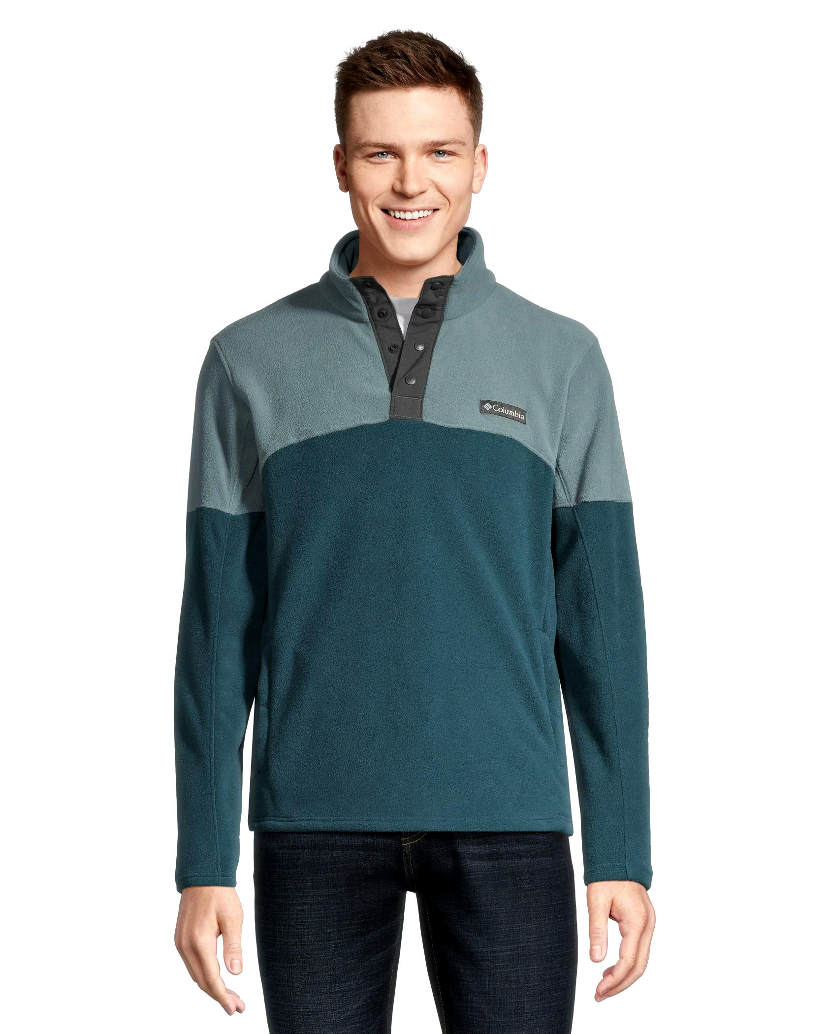 Columbia Basin Trail Half Snap Fleece with Zippered Pockets