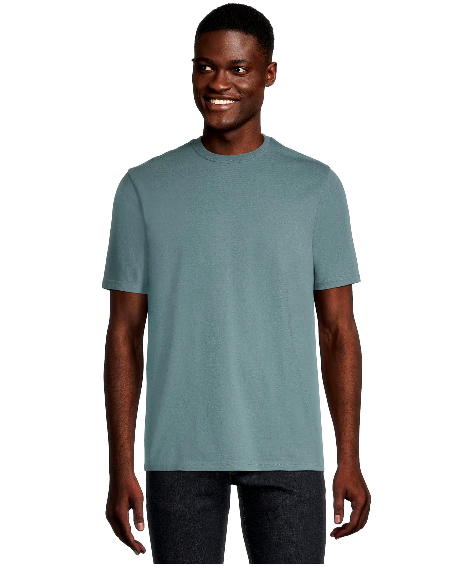 Denver Hayes Men's 50 Wash Classic Fit Crew Neck T Shirt