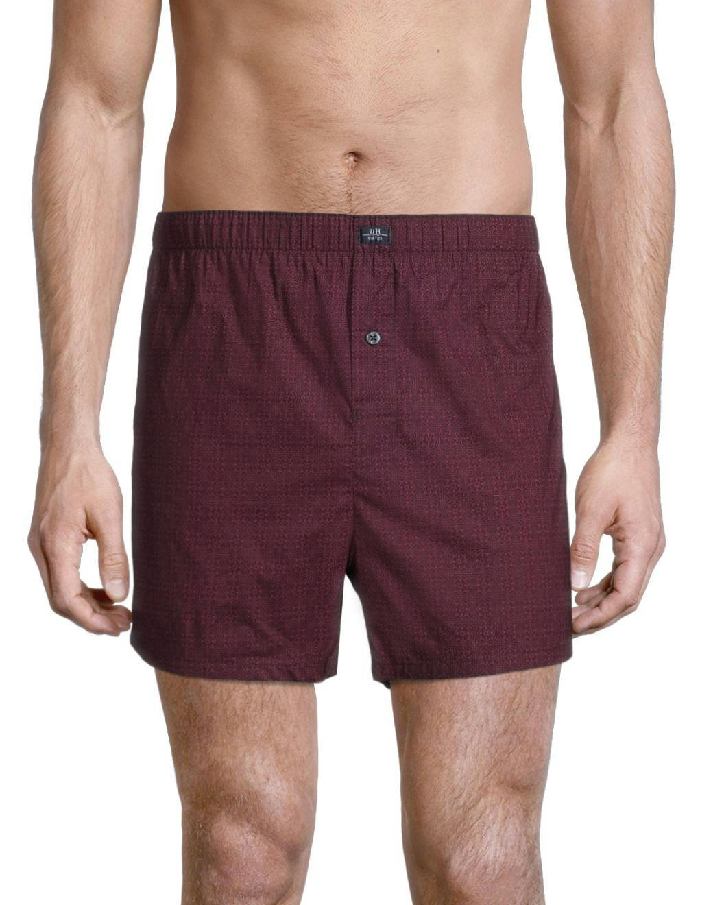 Denver Hayes Men's 2 Pack Woven Boxer