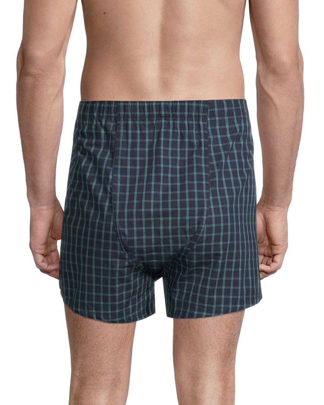 Denver Hayes Men's 2 Pack Woven Boxer