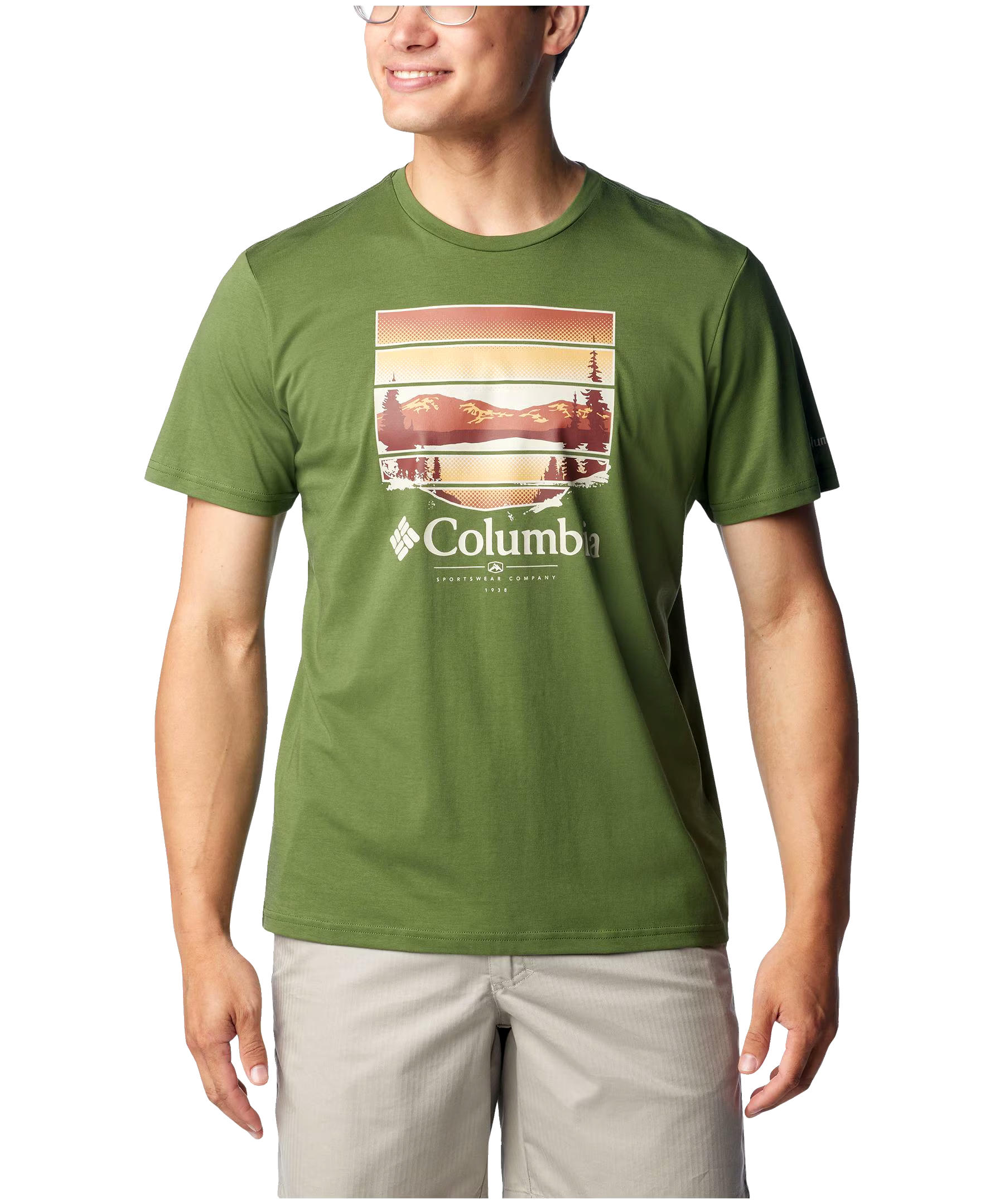 Columbia Men's Path Lake II Graphic Cotton T Shirt
