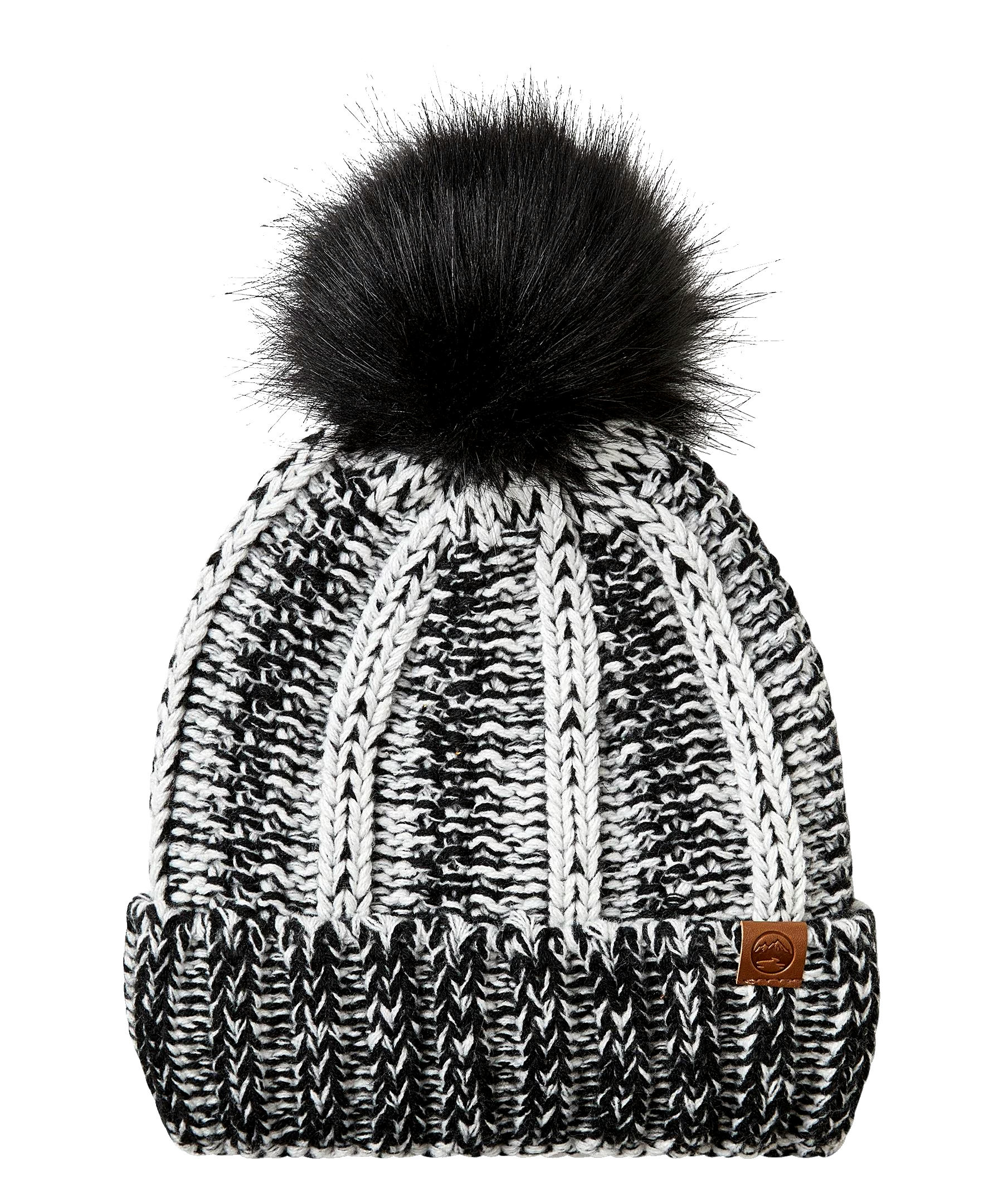 WindRiver Women's Heritage Chunky Knit Pom Toque