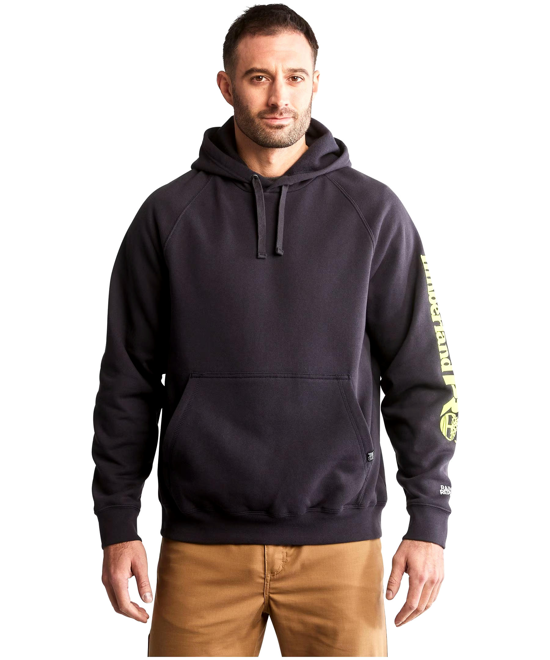Men's Hooded Honcho Sleeve Logo RainRepel Work Hoodie