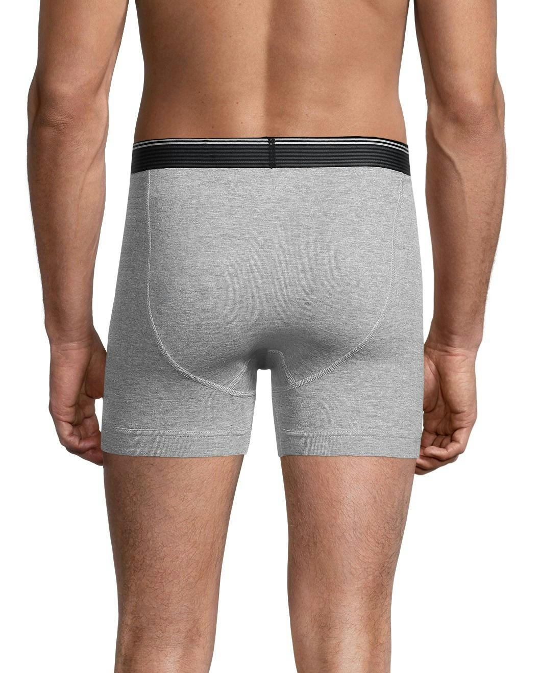 Denver Hayes Men's 4 Pack Classic Boxer Briefs Underwear