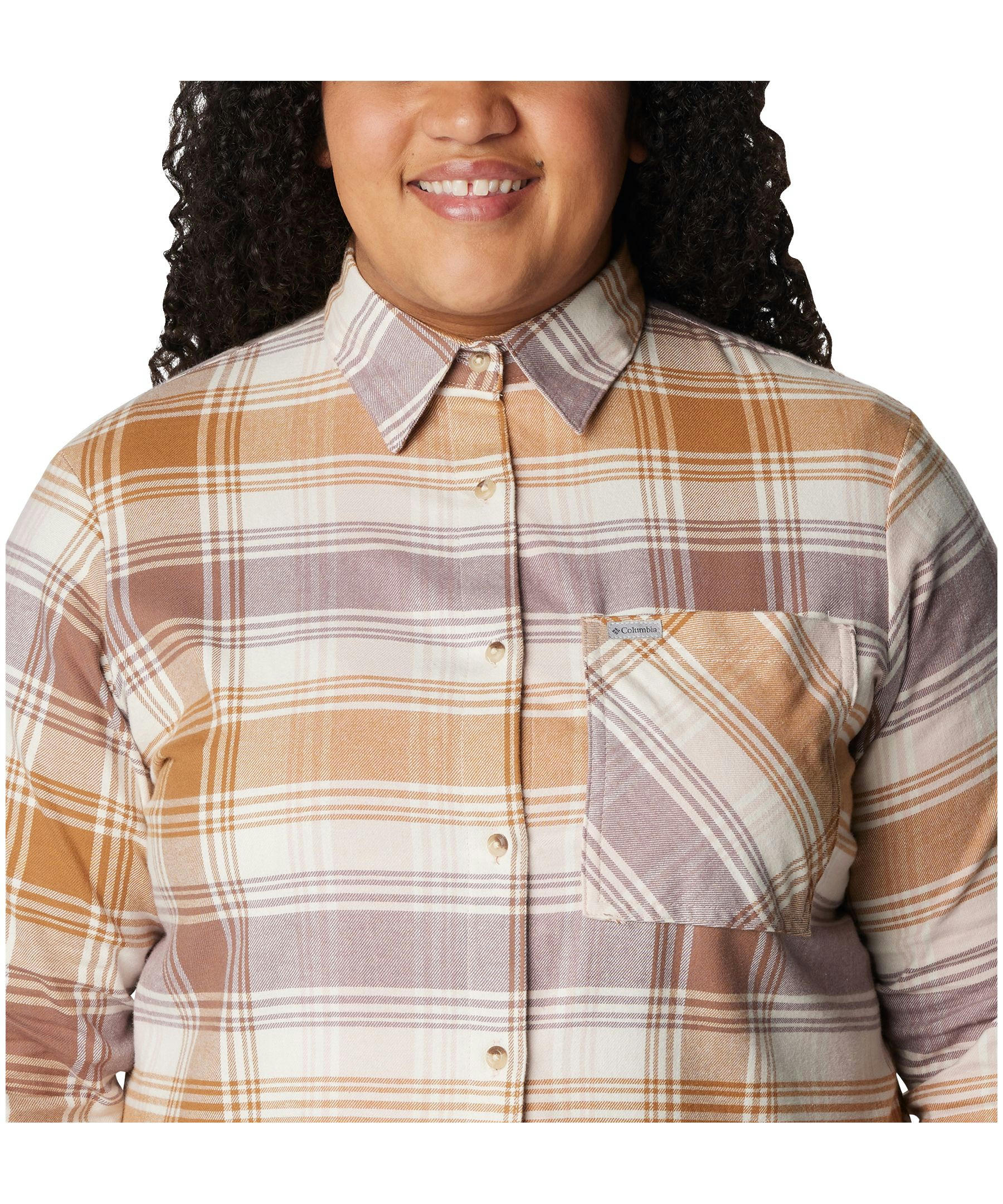 Columbia Women's Calico Basin Classic Long Sleeve Flannel Shirt