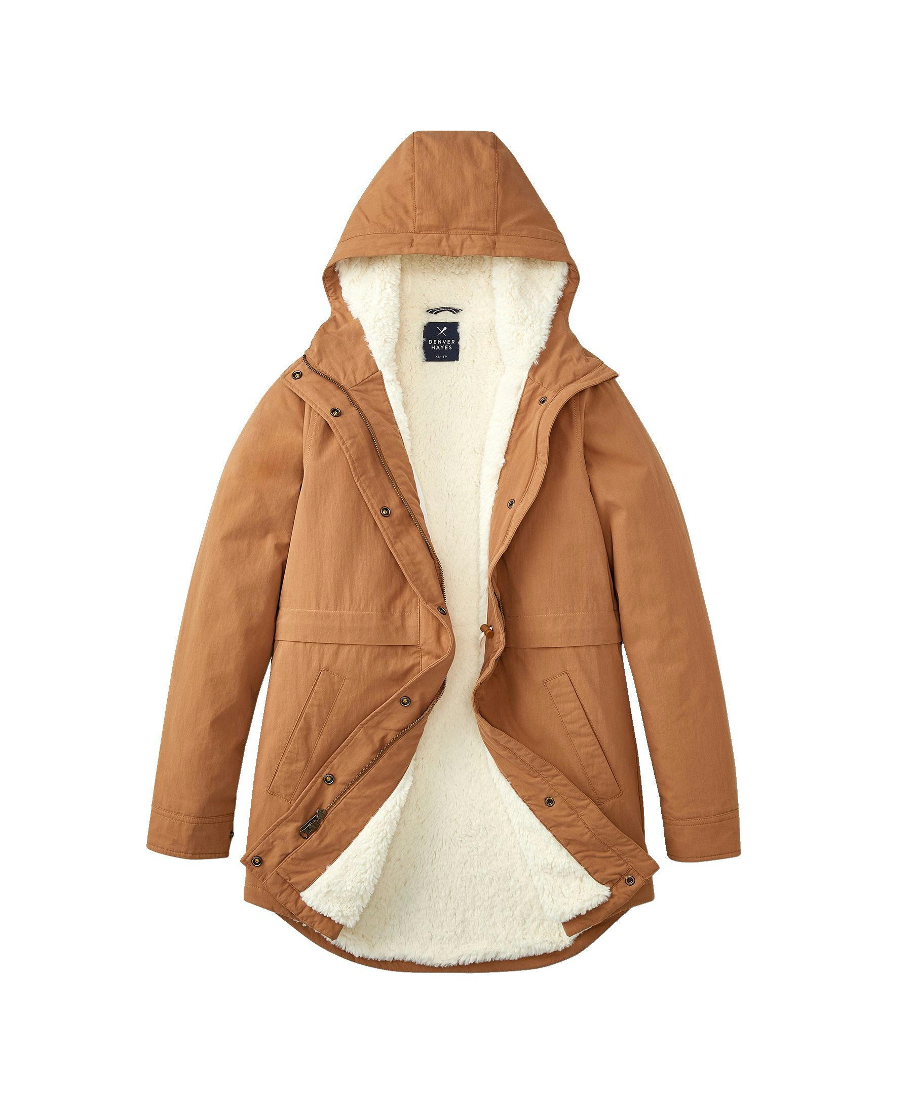 Denver Hayes Women's Sherpa Lined Casual Jacket