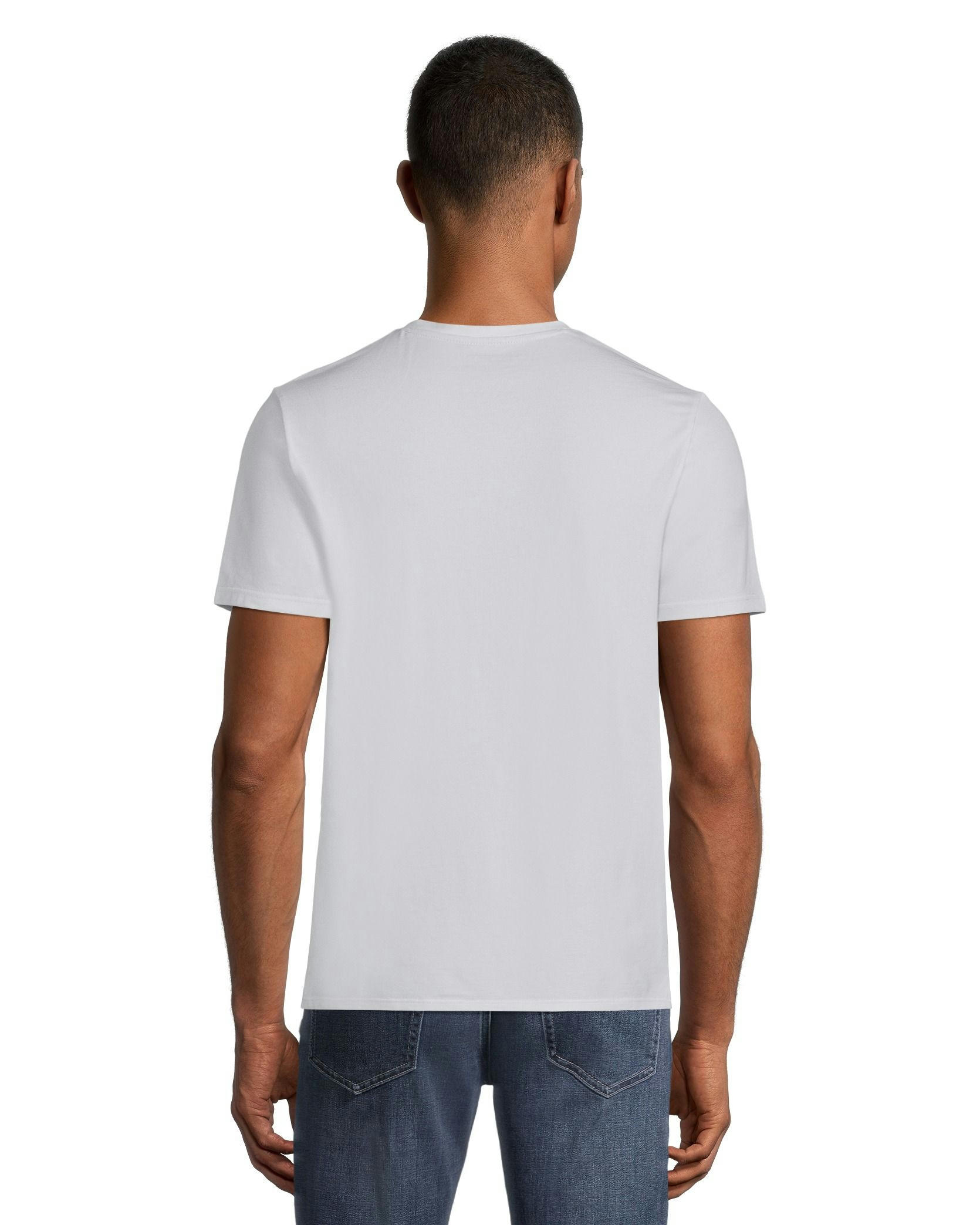 Denver Hayes Men's Stretch Modern Fit V-Neck T-Shirt