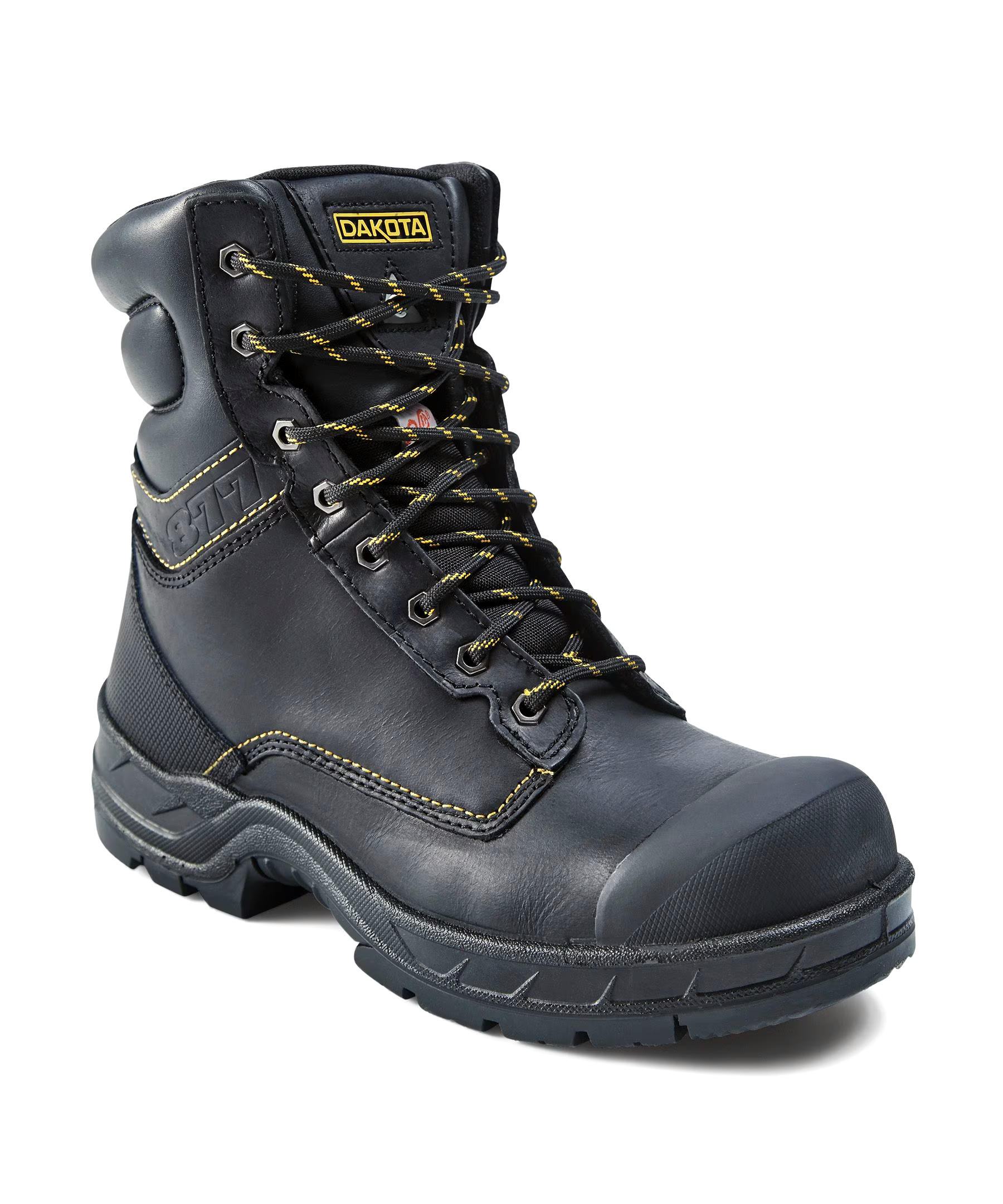 Dakota WorkPro Series Men's Steel Toe Steel Plate 8 Inch 877 Duratoe Insulated Work Boots - Black