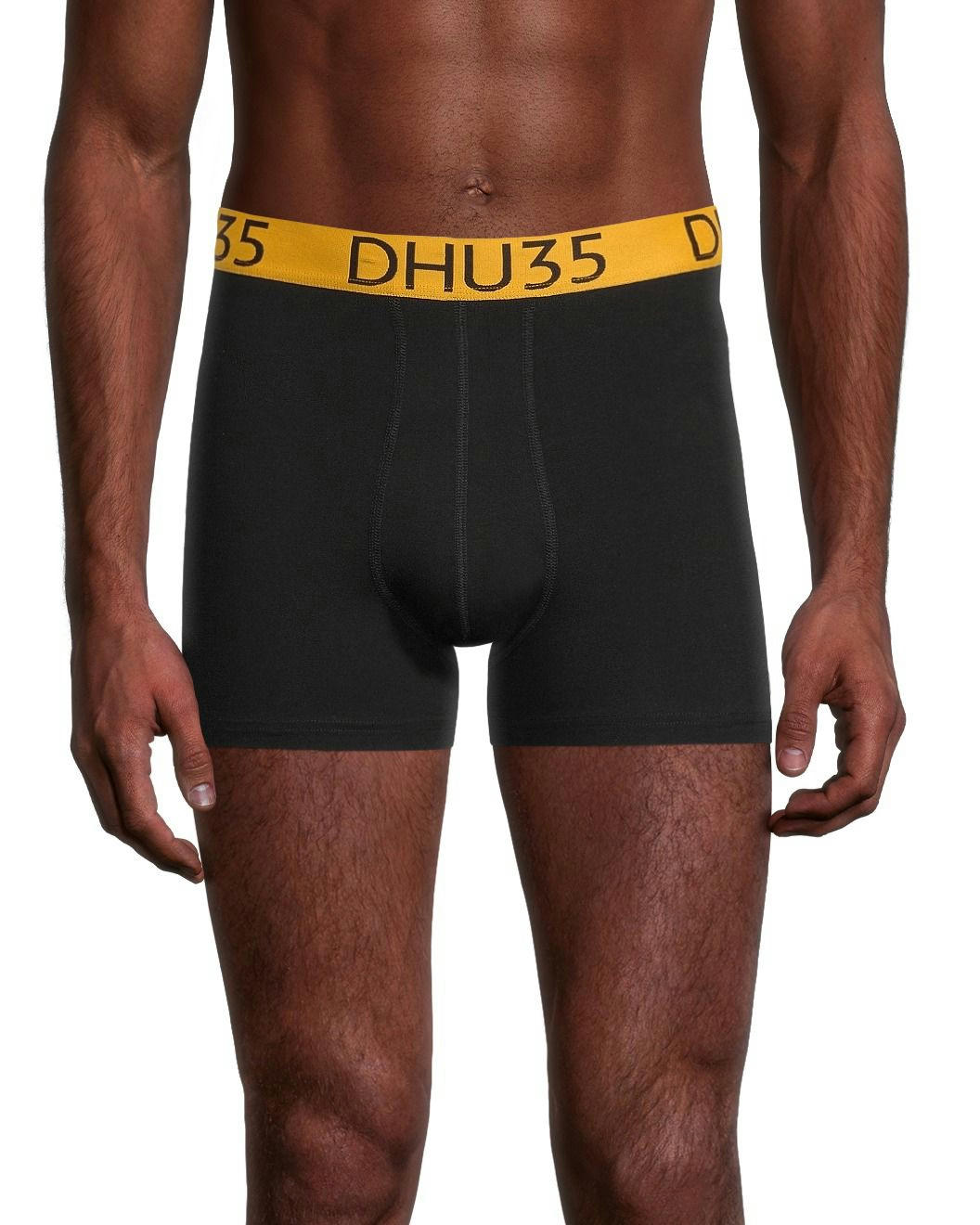 Denver Hayes Men's 3 Pack Fashion Cotton Stretch Elastic BOXER Brief Underwear