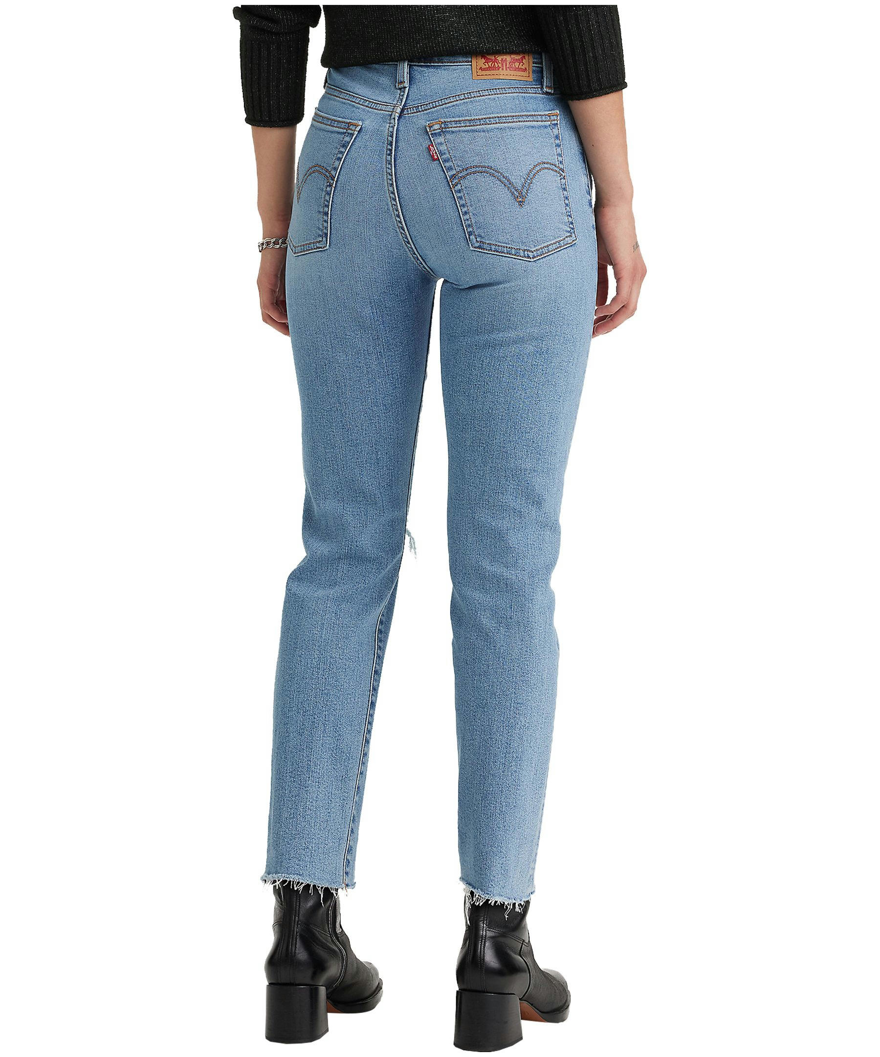 Levi's Women's Wedgie High Rise Straight Leg Jeans