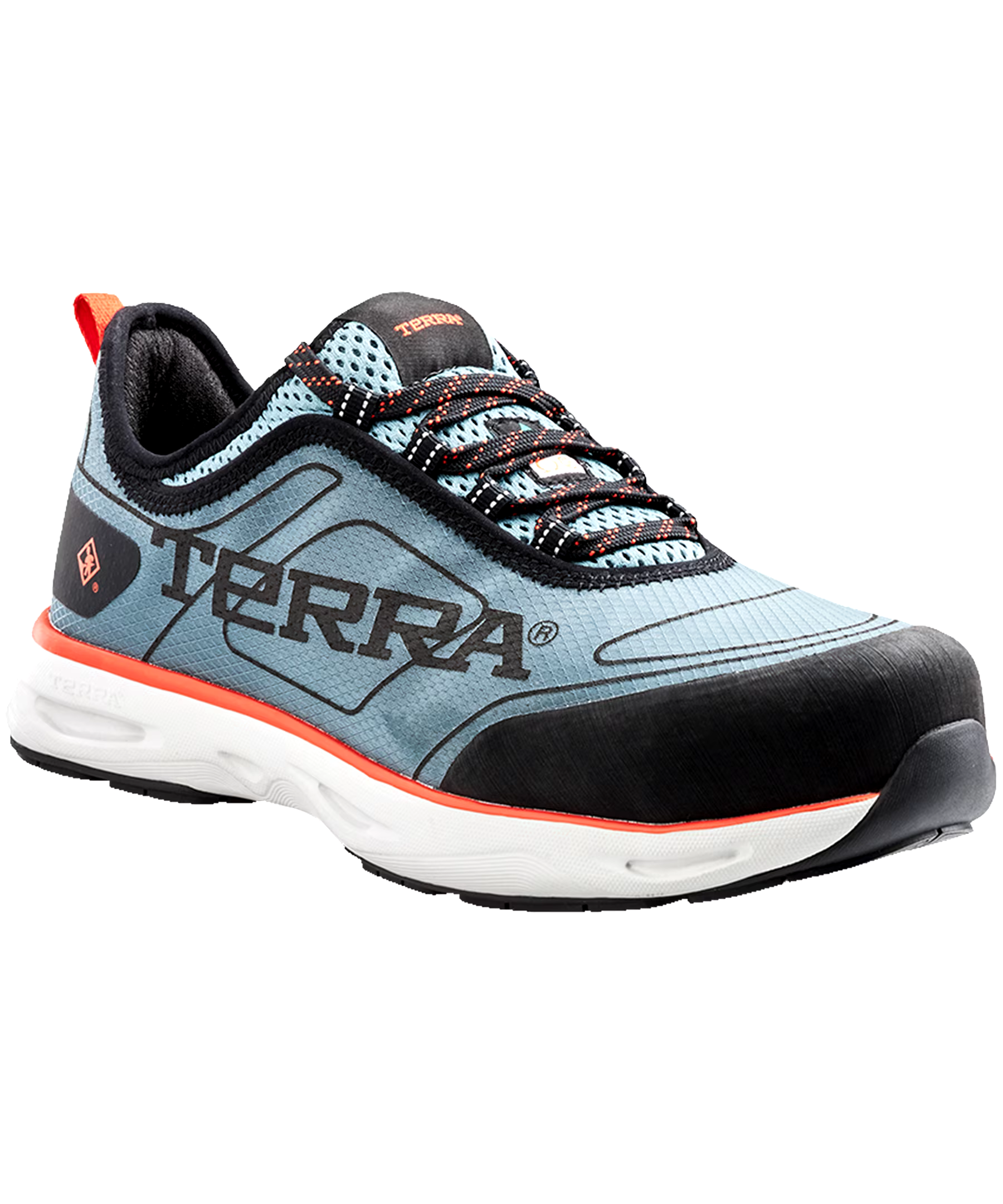Terra Mens Terra Lites Low Composite Toe Composite Plate Athletic Work Shoes
