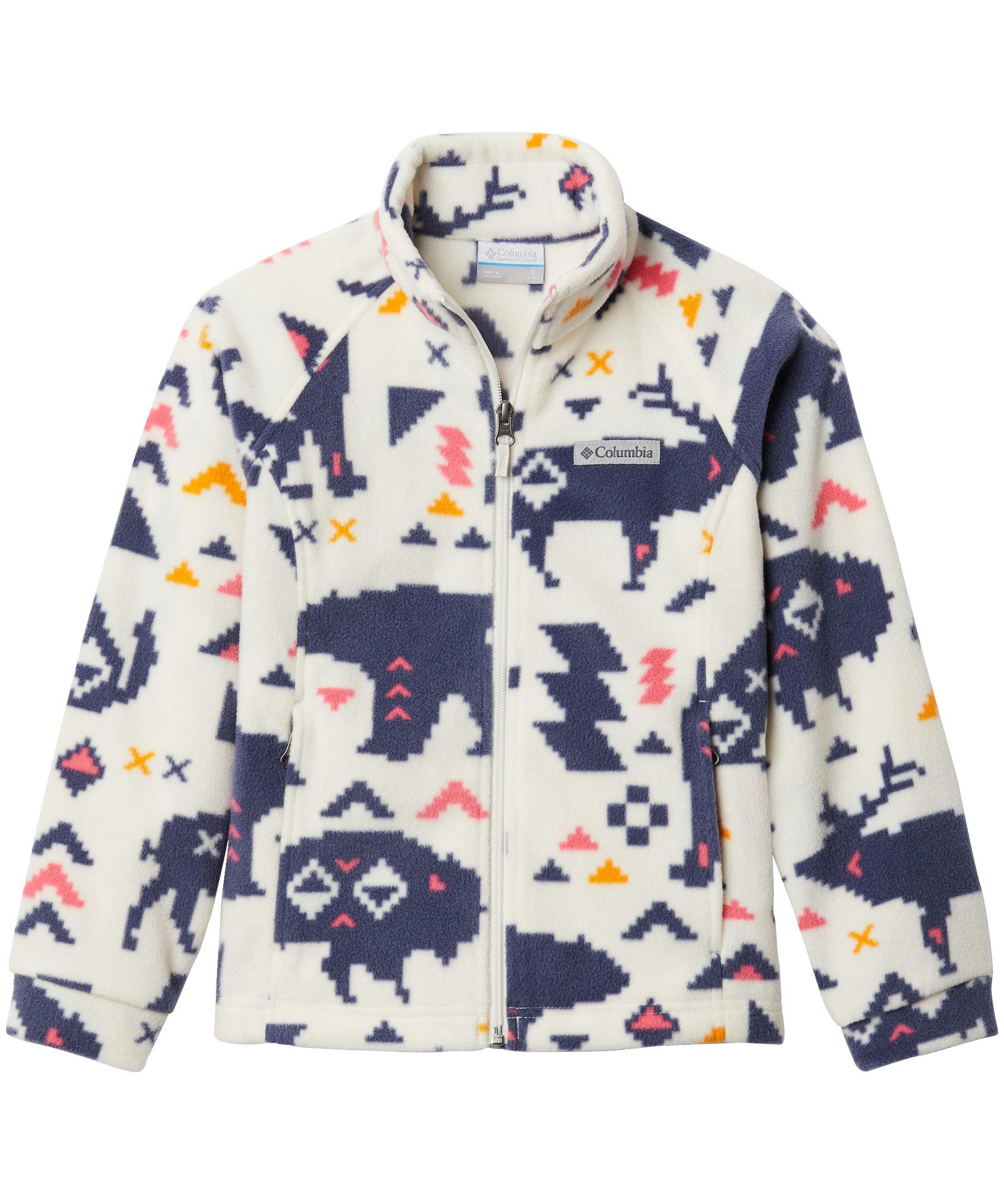 Columbia kids' Unisex Benton Springs II Spring and Winter Fleece Jacket