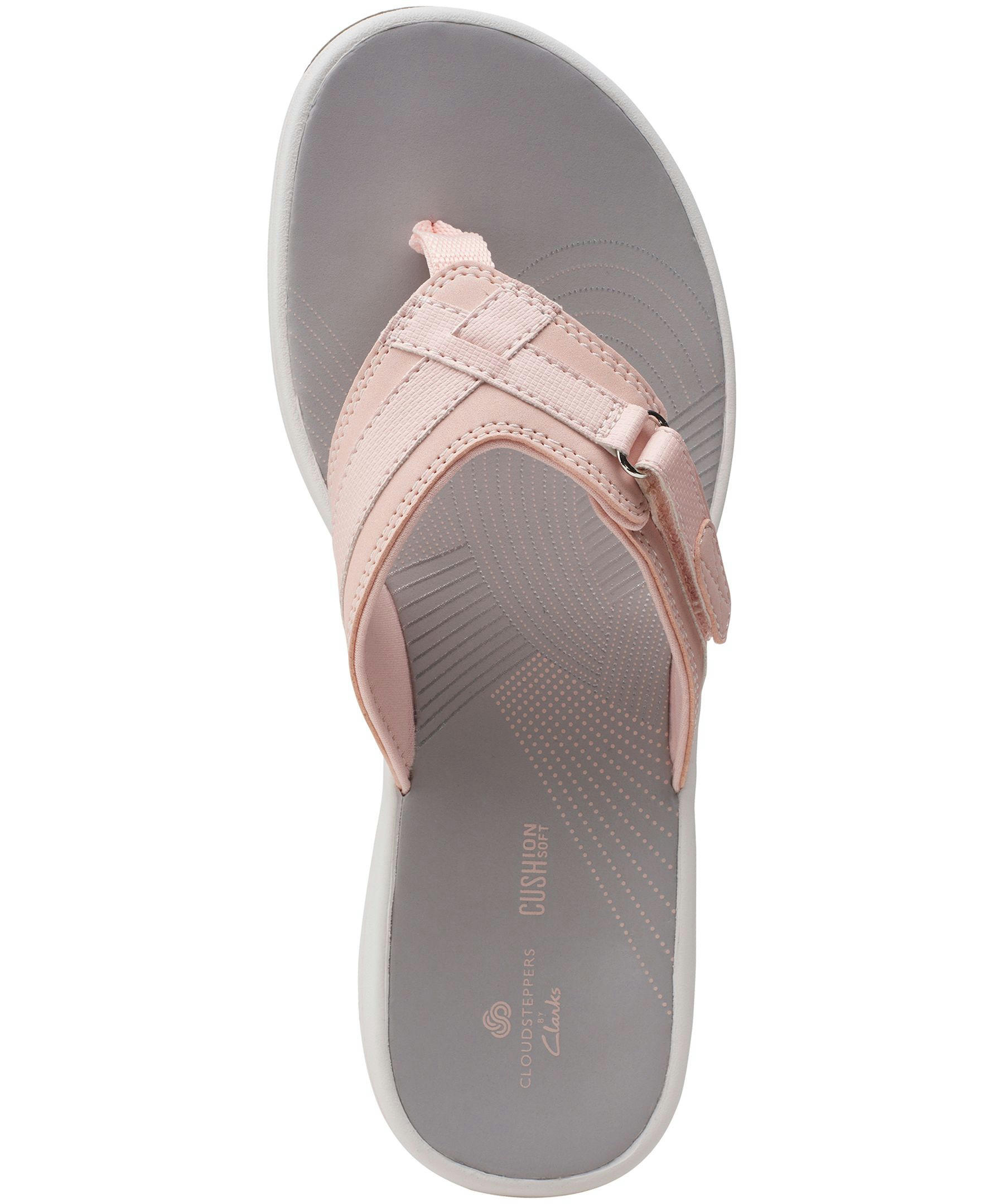 Clarks Women's Breeze Sea Thong Sandals - Black