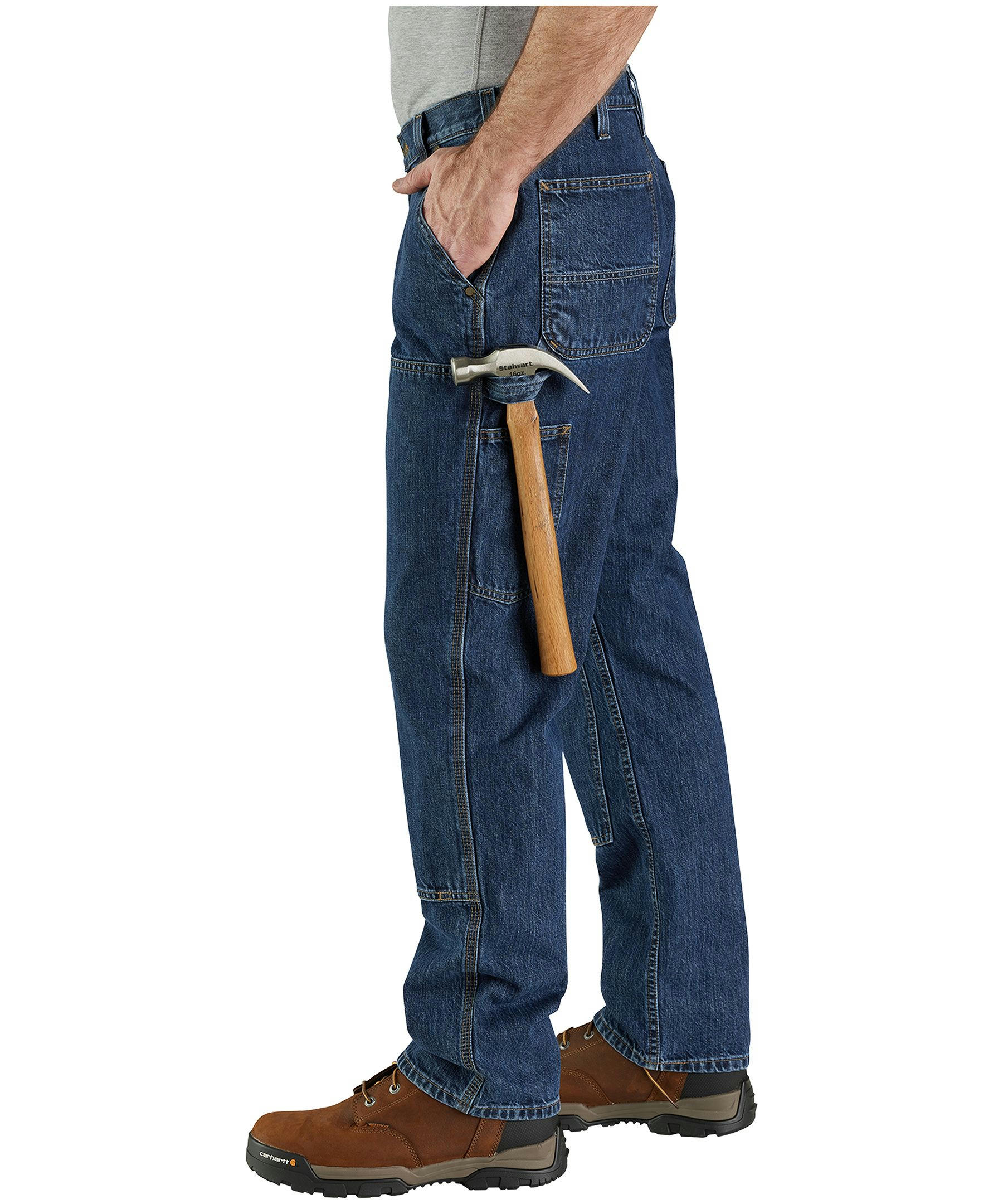 Carhartt Men's Utility Loose Fit Double Front Logger Jeans