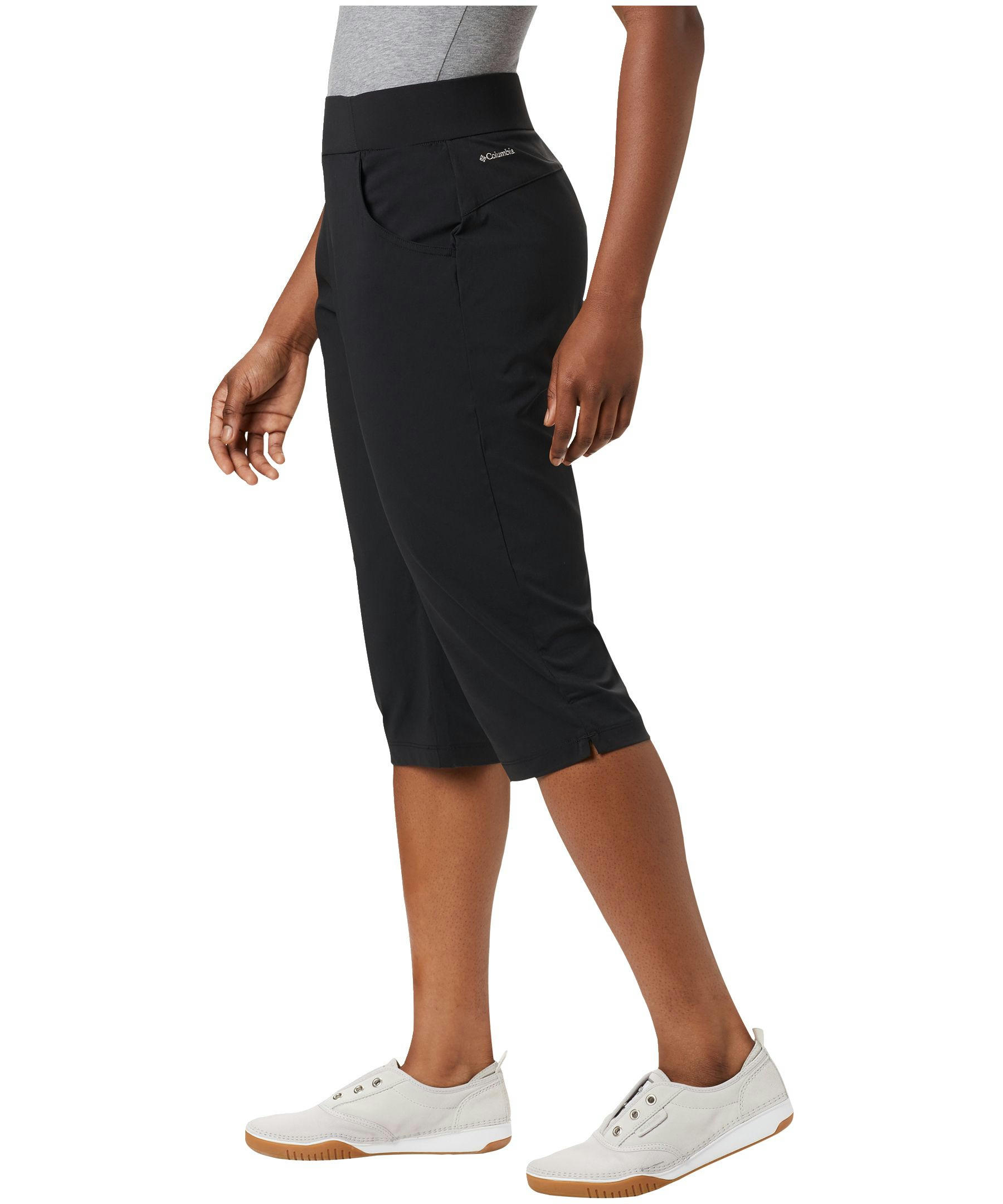 Columbia Women's Anytime Casual Capri Pants, Outdoor, Mid Rise, Stretch