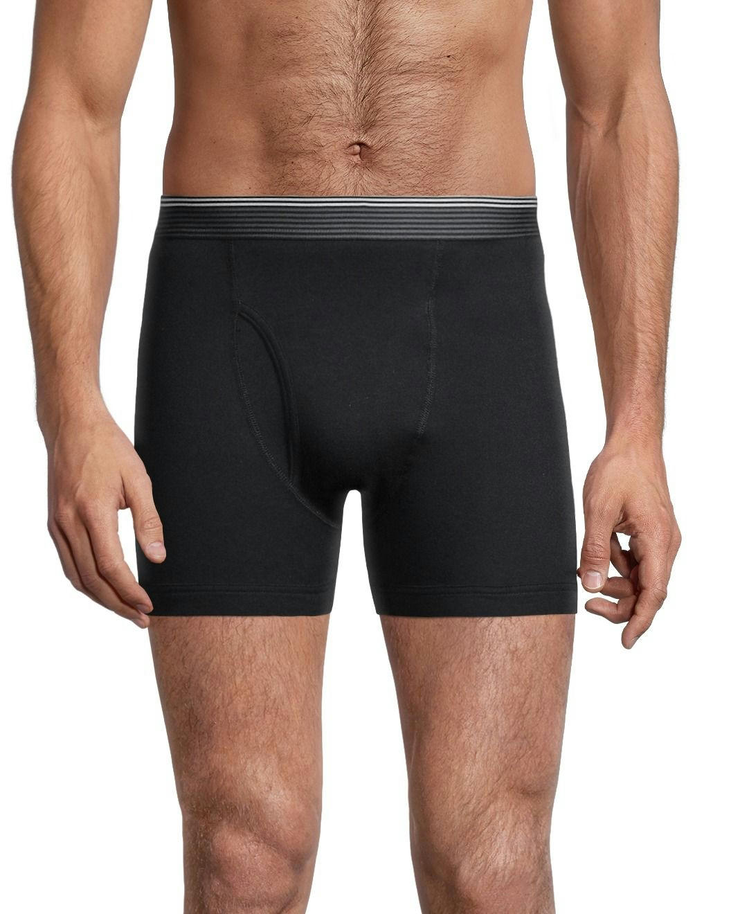 Denver Hayes Men's 4 Pack Classic Boxer Briefs Underwear