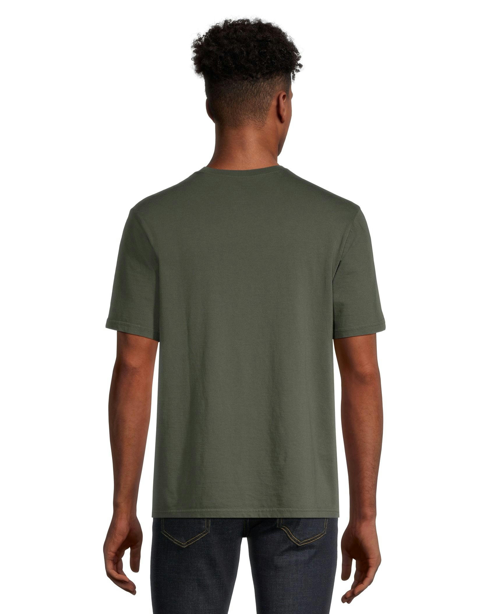 Denver Hayes Men's 50 Wash Classic Fit Crew Neck T Shirt