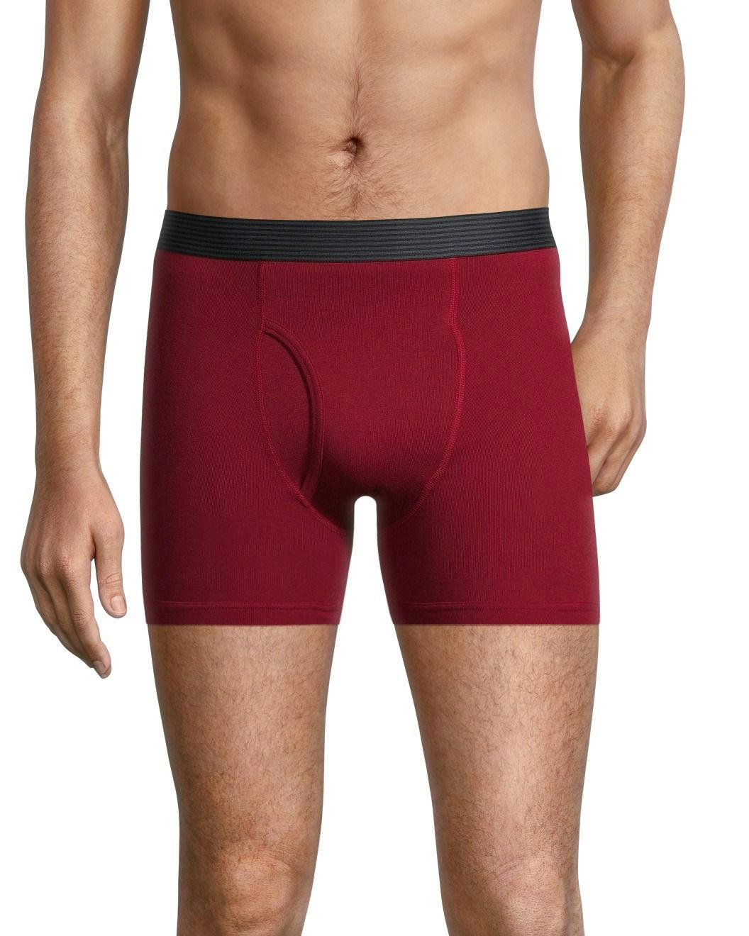 Denver Hayes Men's 4 Pack Classic Boxer Briefs Underwear