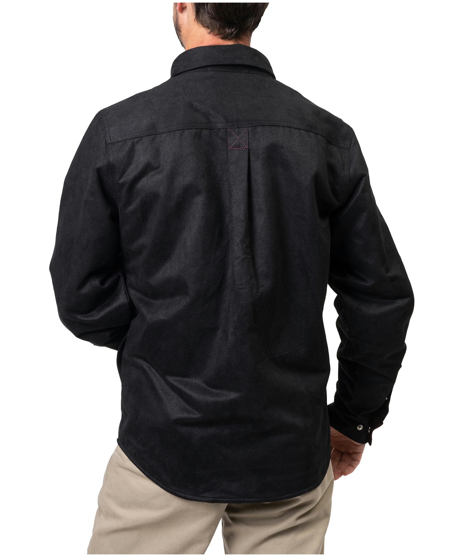 Silver Men's Lined Shacket