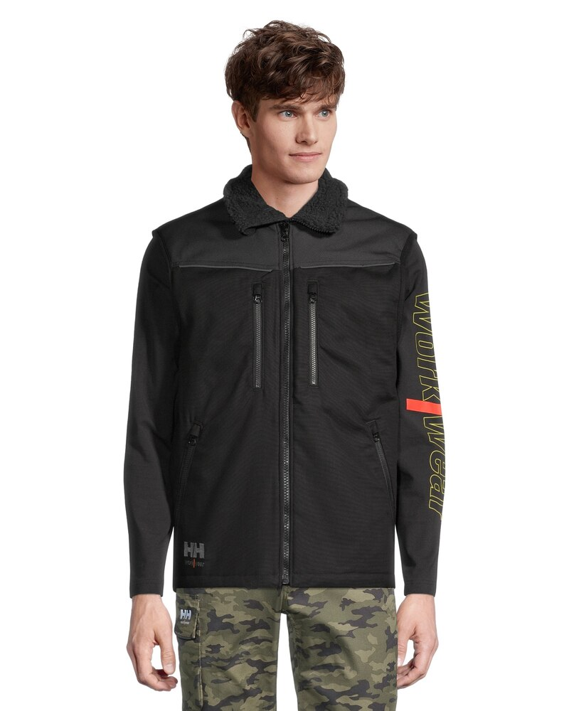 Helly Hansen Workwear Men's Oxford Fleece Lined Work Vest