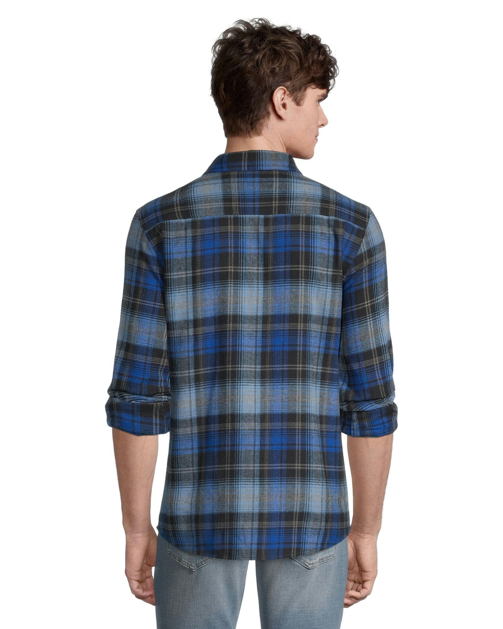 Boston Traders Men's Classic Plaid Flannel Shirt