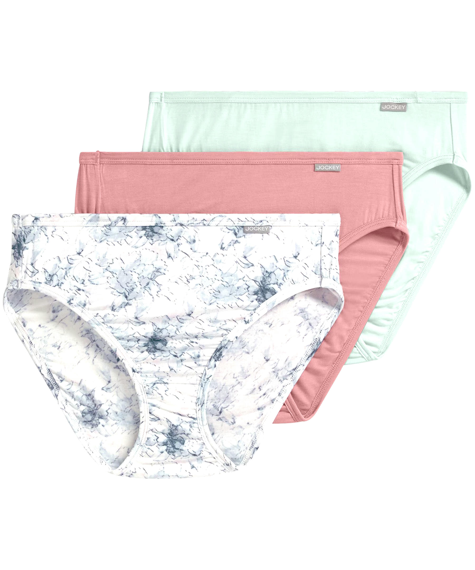 Jockey Women's 3 Pack Elance Supersoft Brief Underwear