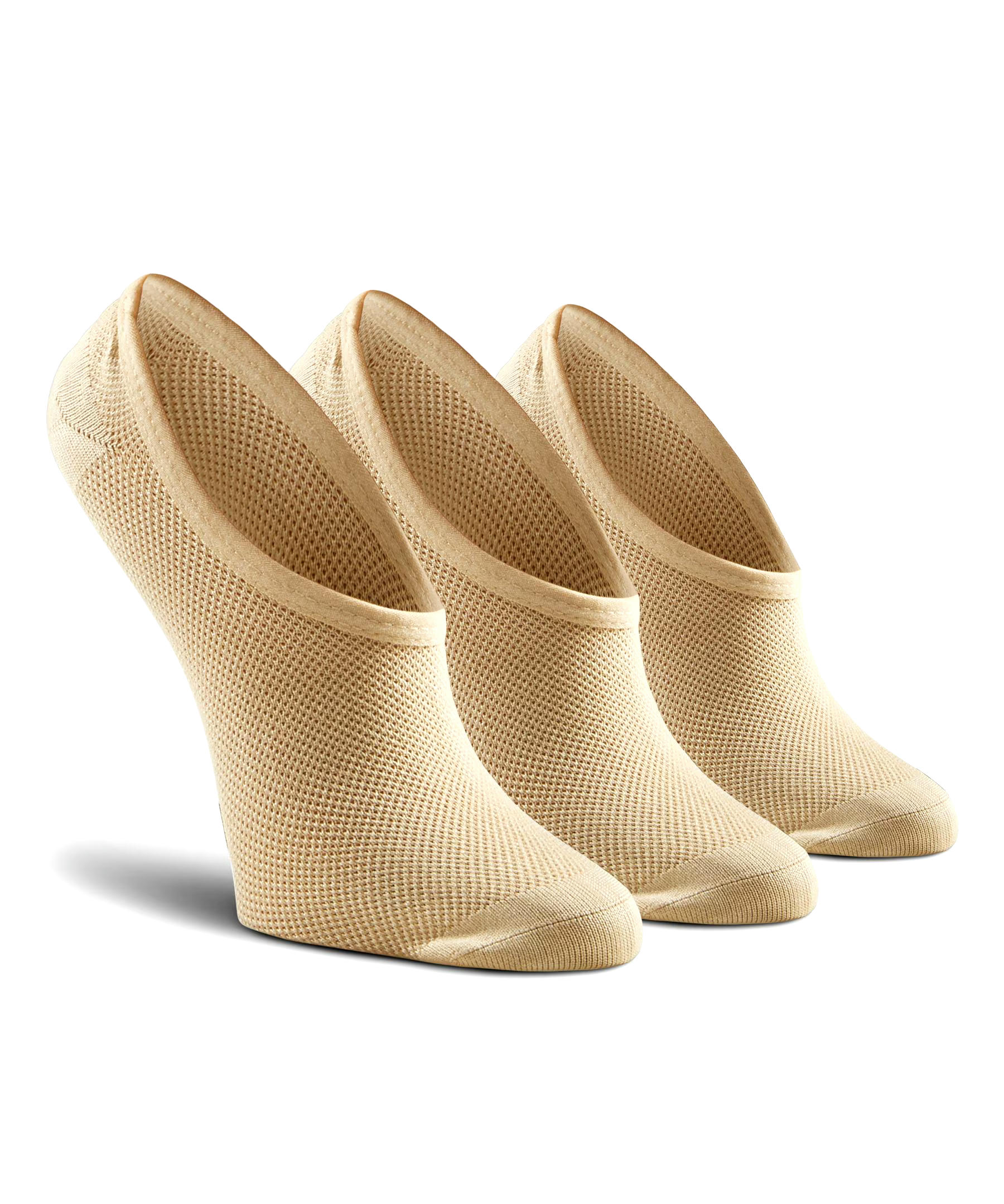 Denver Hayes Women's 3-Pack Mesh Loafer Cut Socks