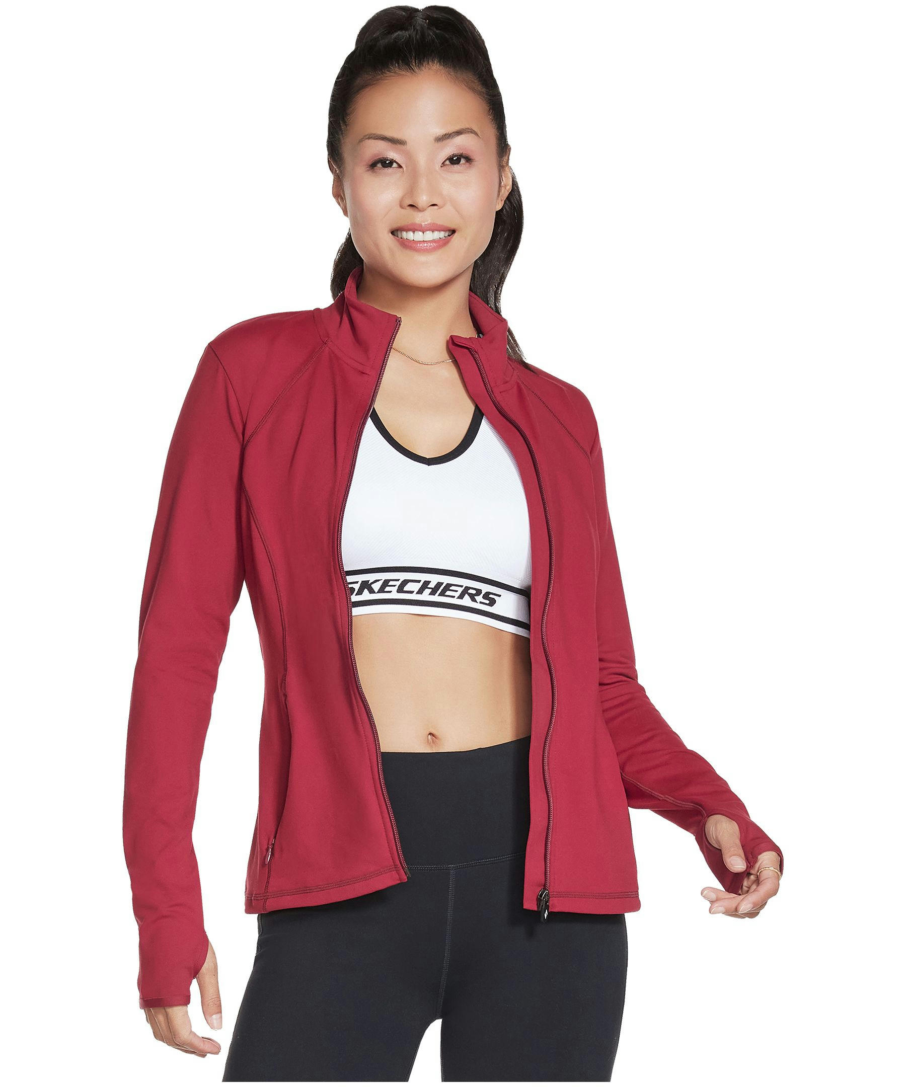 Women's GOFLEX Mesh Front Zip Jacket