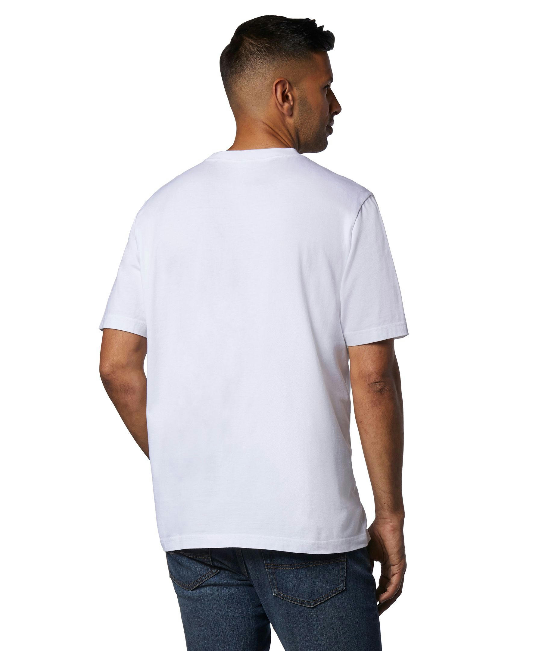 Denver Hayes Men's 50 Wash Classic Fit Crew Neck T Shirt