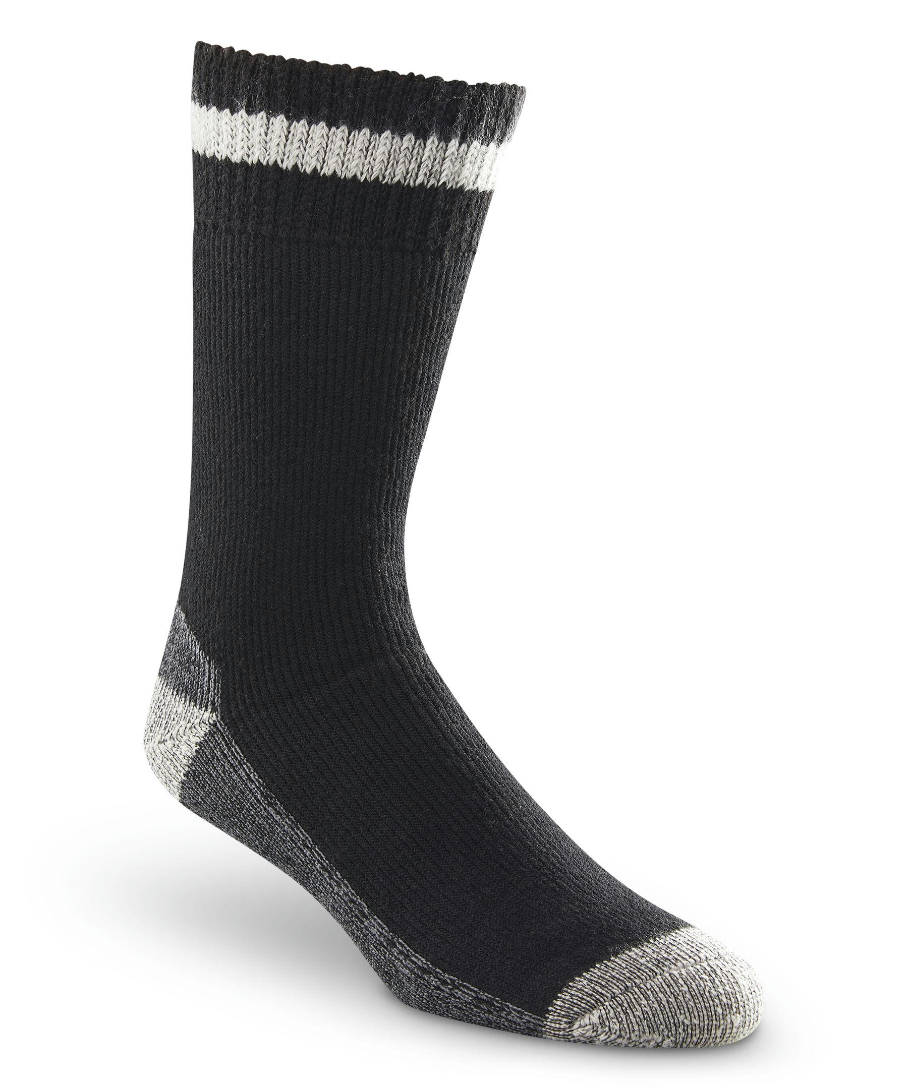 Wel-max Men's Non-Binding Thermal Boot Socks