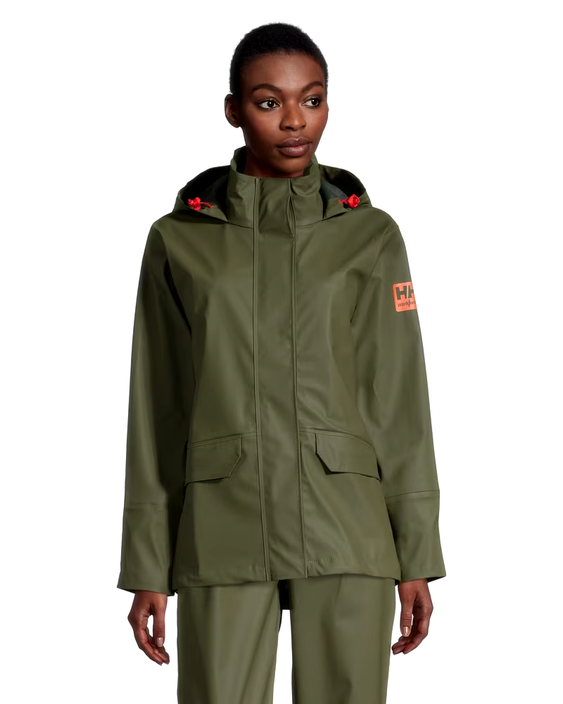 Helly Hansen Workwear Women's Luna PU Waterproof Rain Jacket