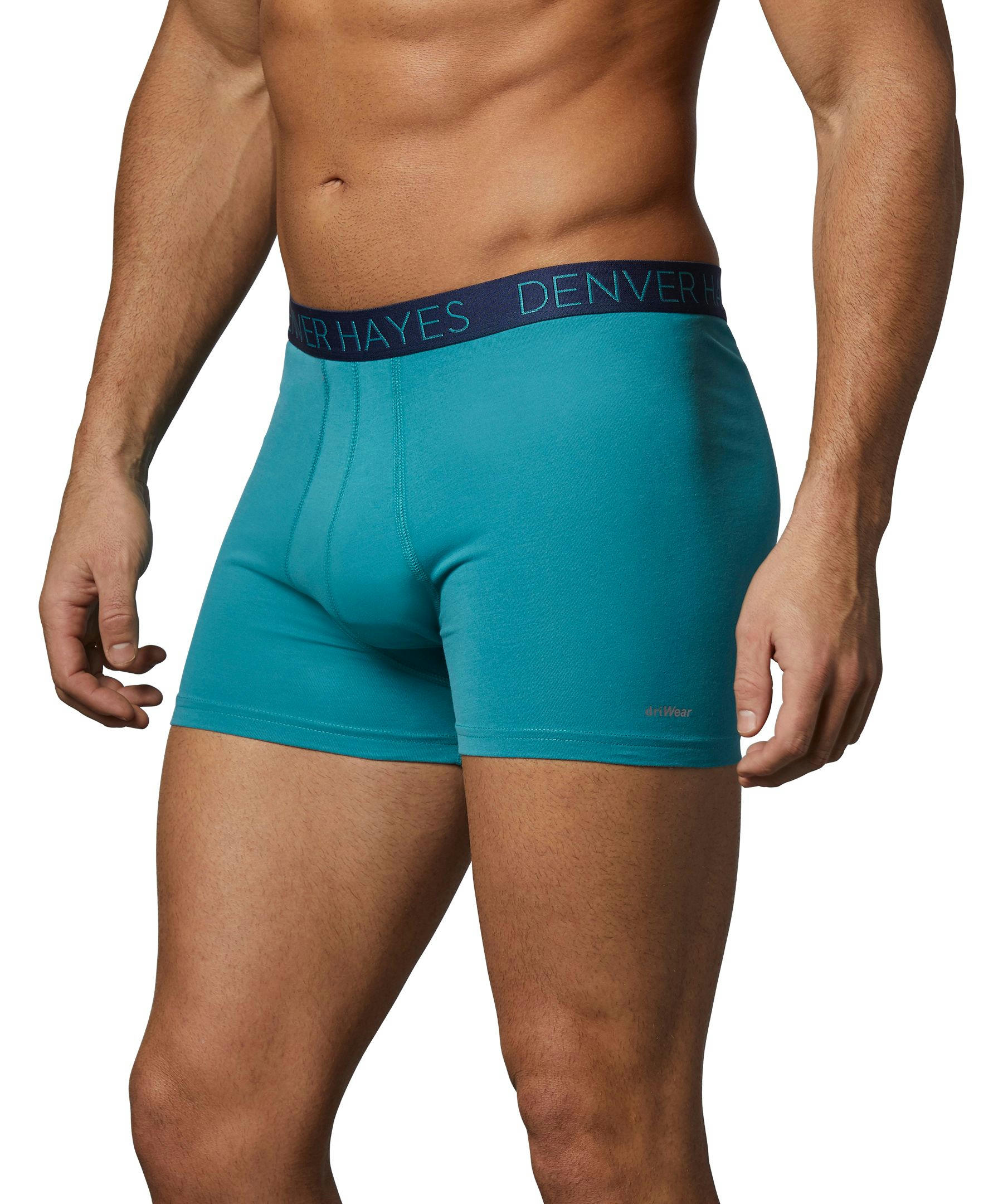 Denver Hayes Men's 2-Pack DriWear Trunk Brief