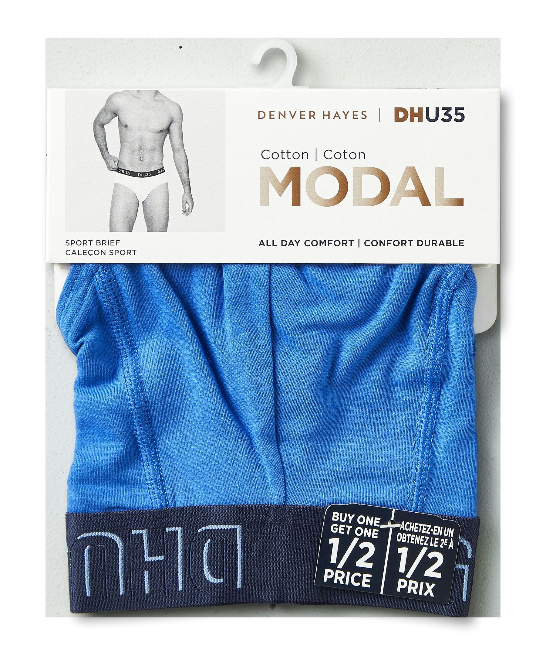 Denver Hayes Men's All Day Comfort Sport Brief