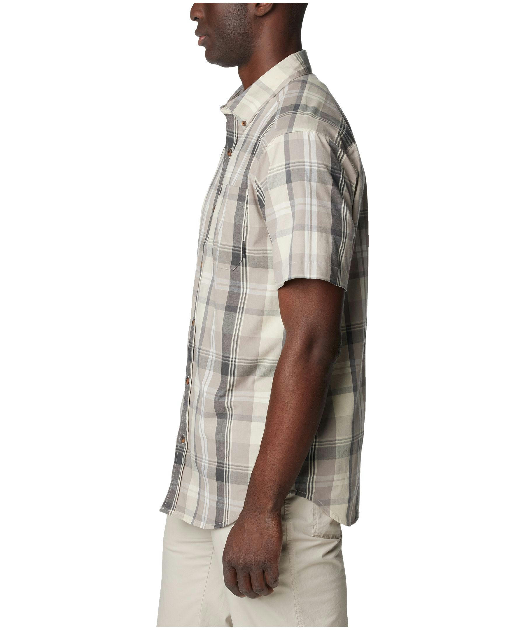 Columbia Men's Rapid Rivers Short Sleeve Plaid Shirt
