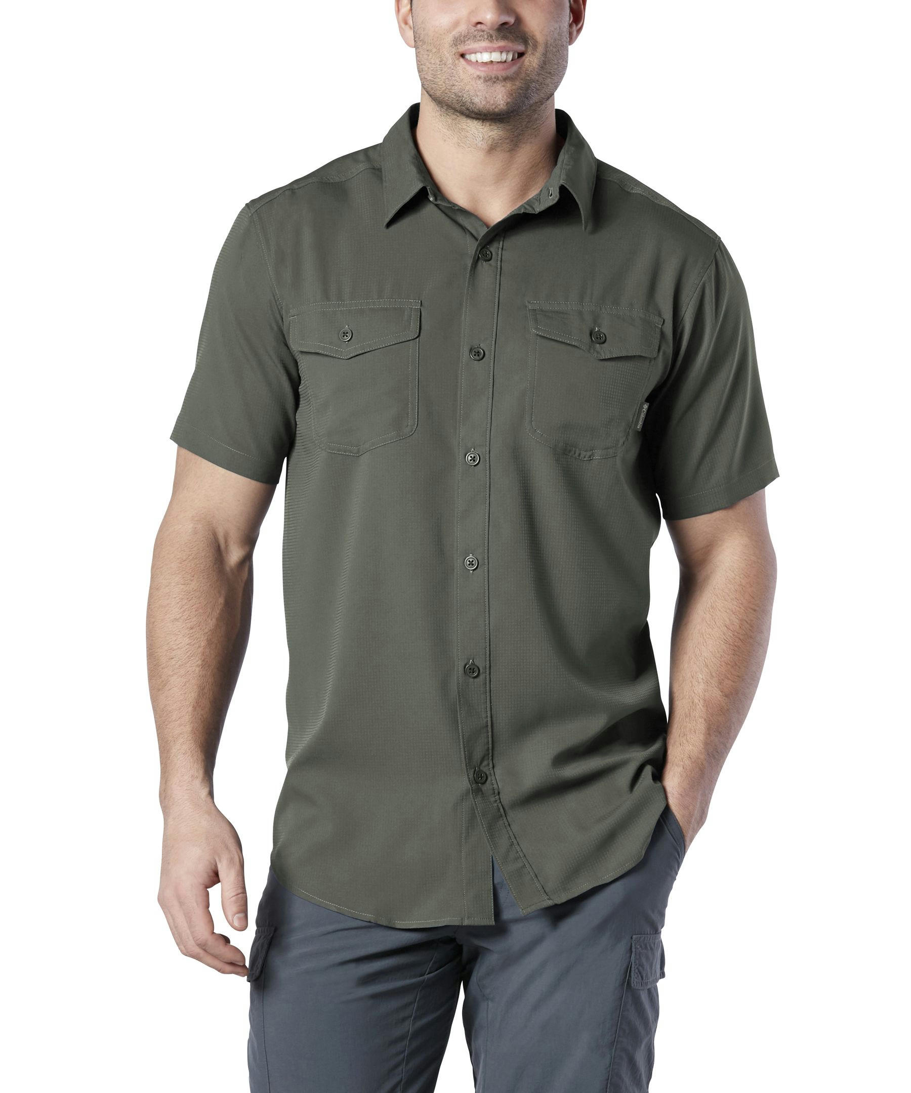 Columbia Men's Utilizer II Short Sleeve Traveller Omni Shade Ripstop Shirt