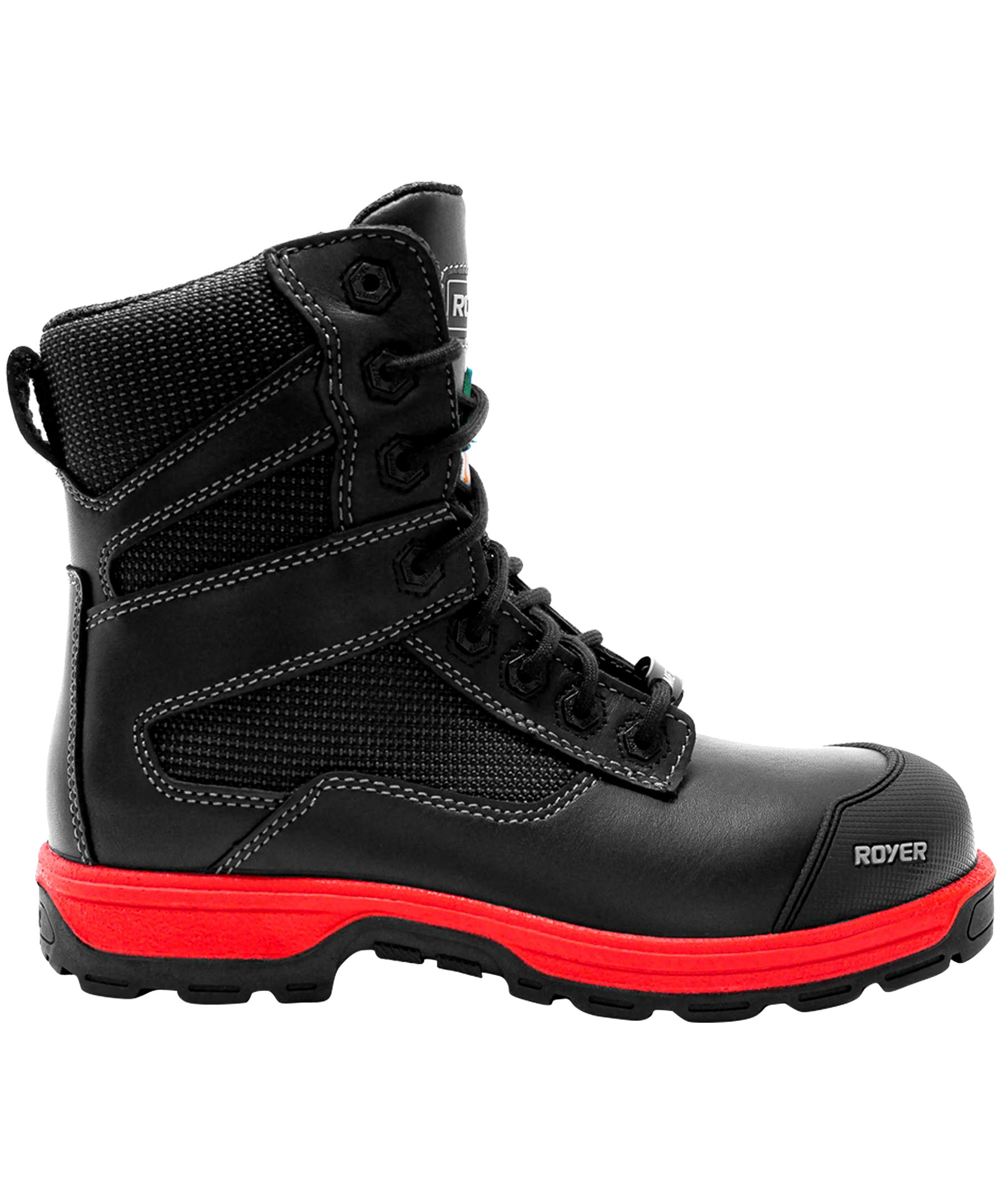 LP Royer Men's 8 Inch Composite Toe Composite Plate Agility Reboot Work Boots