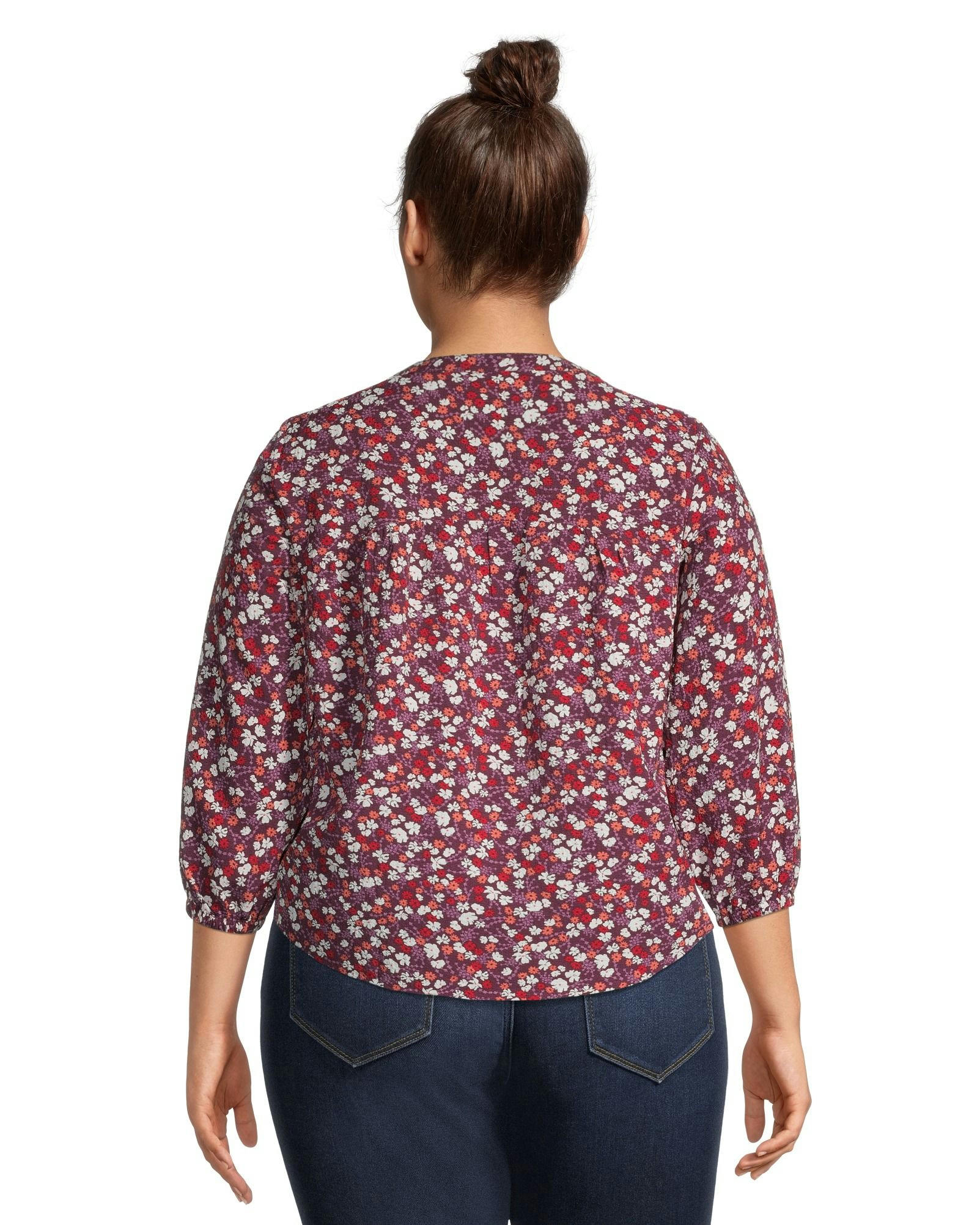 Women's Three Quarter Sleeve Blouse