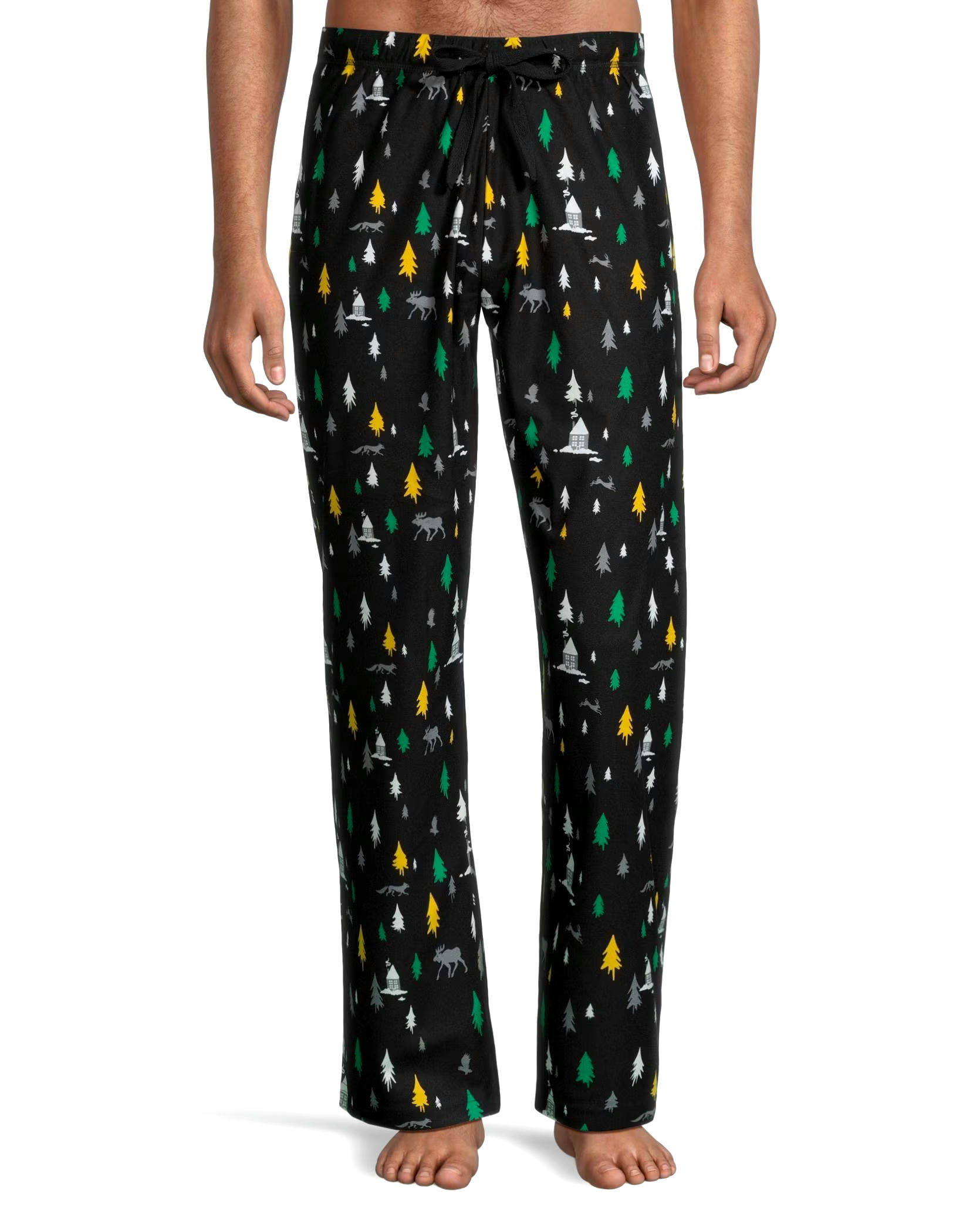 WindRiver Men's Heritage Fleece Plaid Lounge Pants