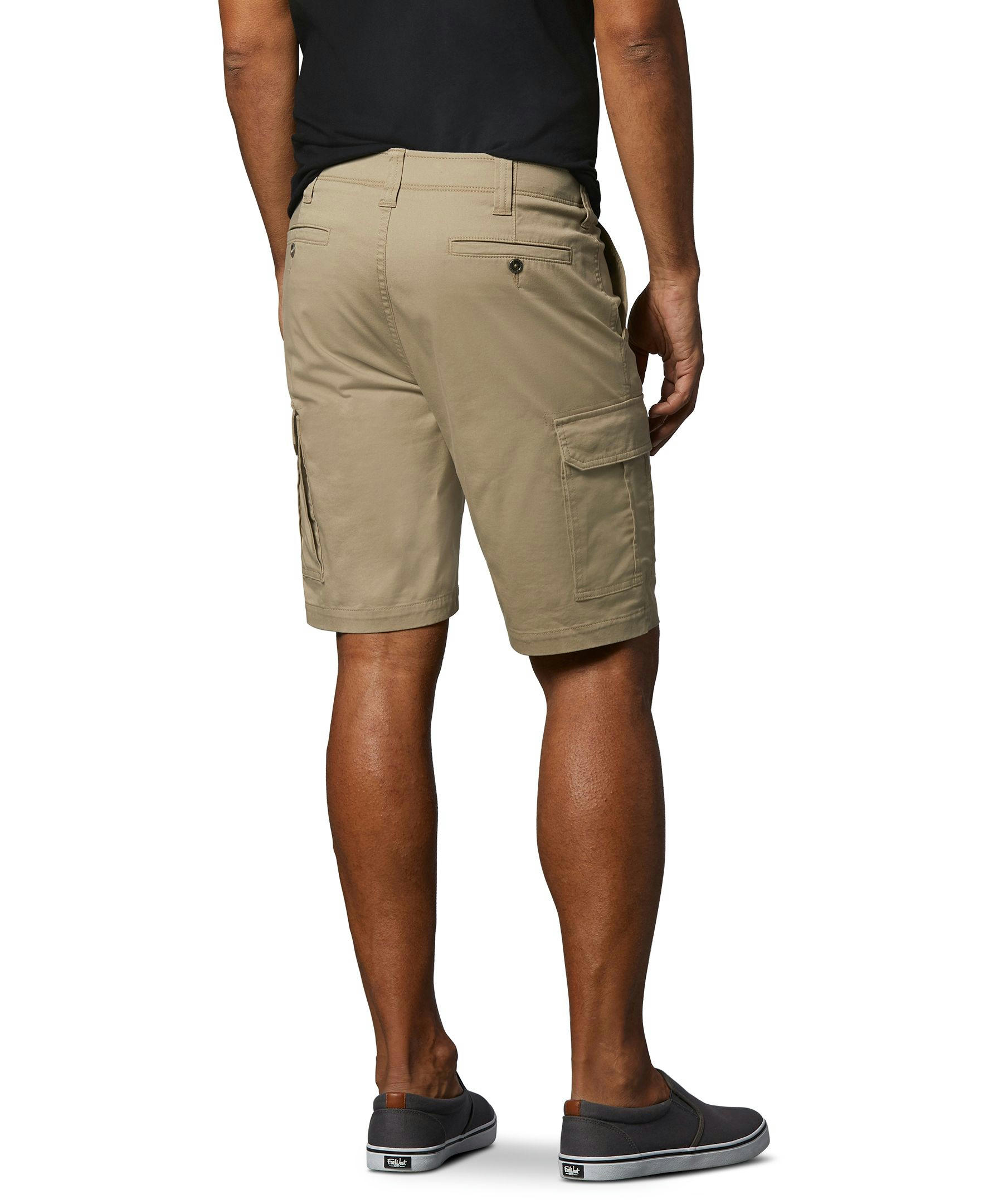 Men's Mid Rise Stretch Cargo Shorts