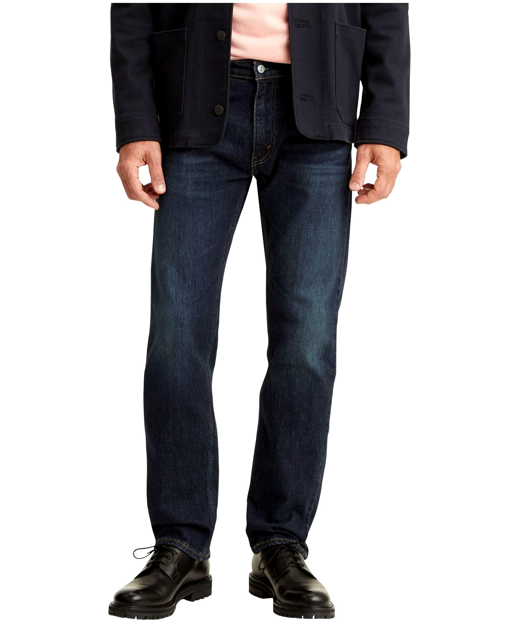 Levi's Men's 505 Durian Tint Overt T3 Regular Fit Mid Rise Jeans