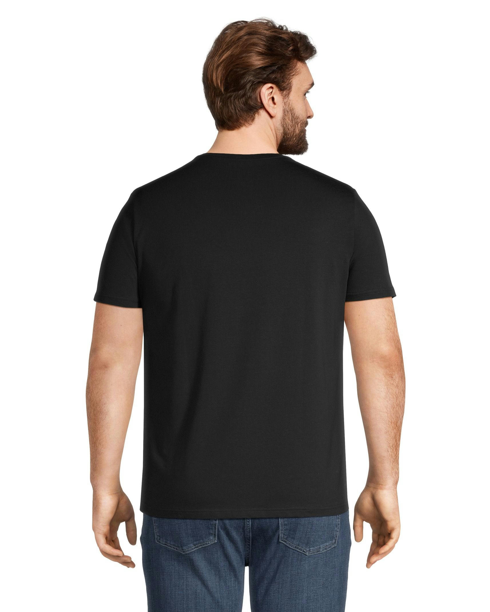 Denver Hayes Men's Stretch Modern Fit Crewneck T Shirt